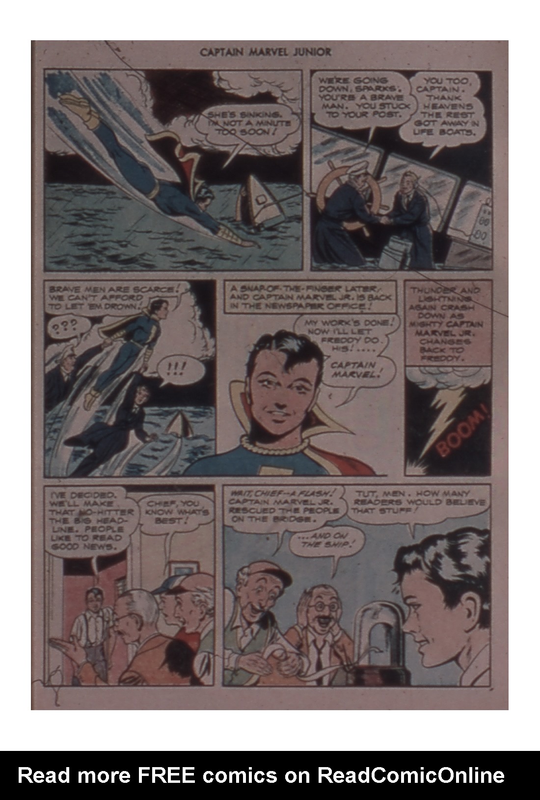 Read online Captain Marvel, Jr. comic -  Issue #59 - 9