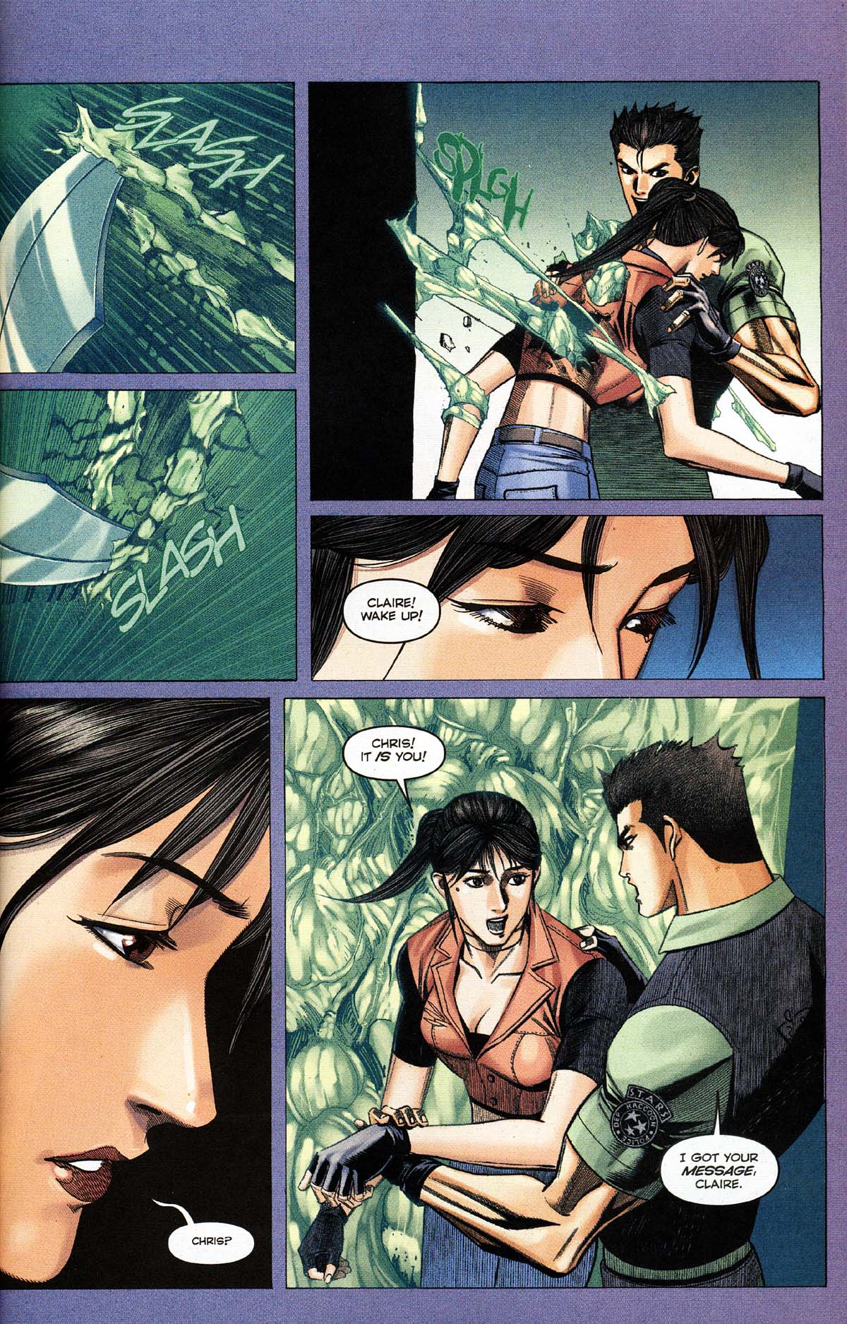 Read online Resident Evil Code: Veronica comic -  Issue #4 - 95