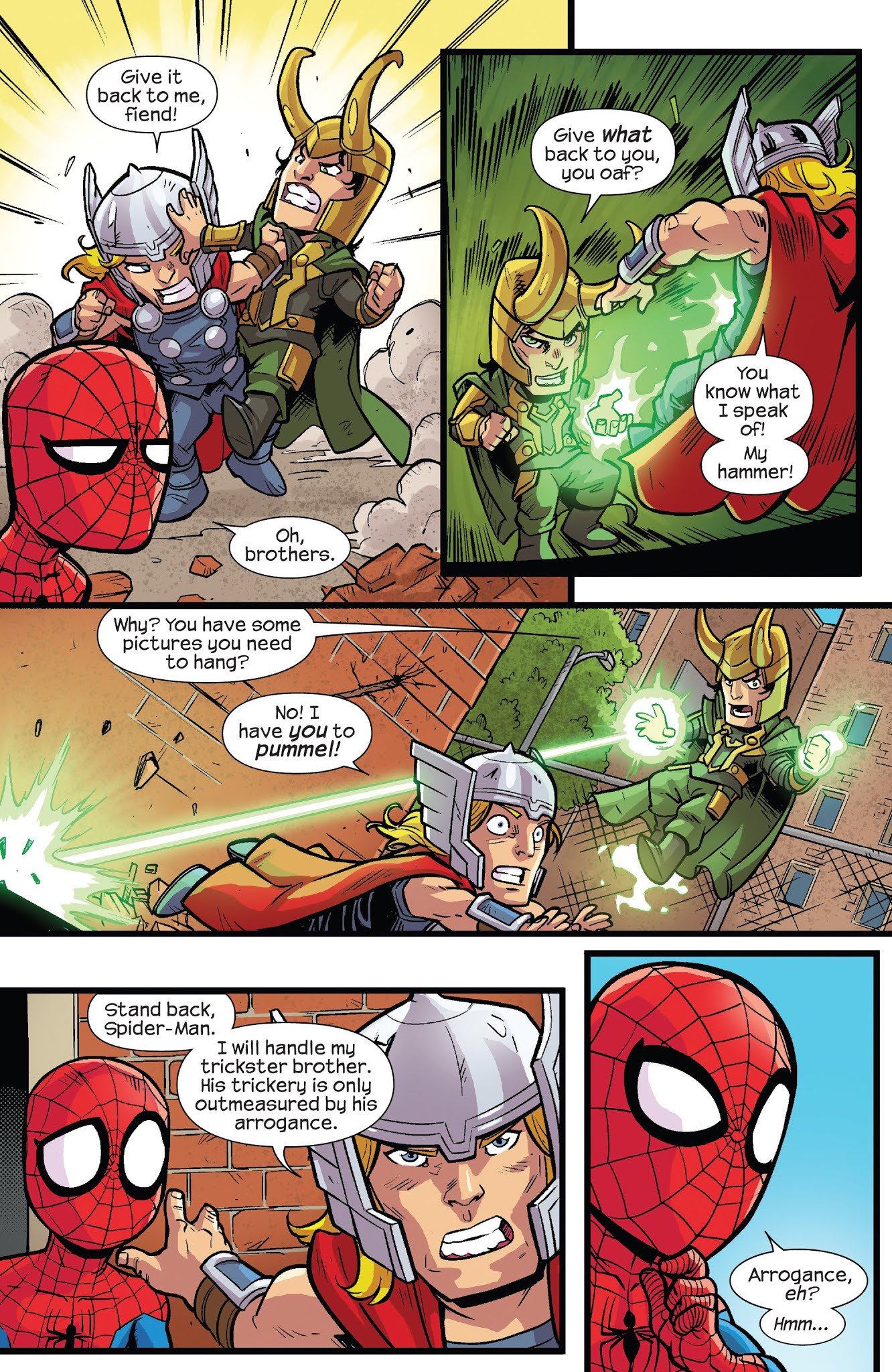 Read online Marvel Super Hero Adventures: Captain Marvel - Mealtime Mayhem comic -  Issue # Full - 19