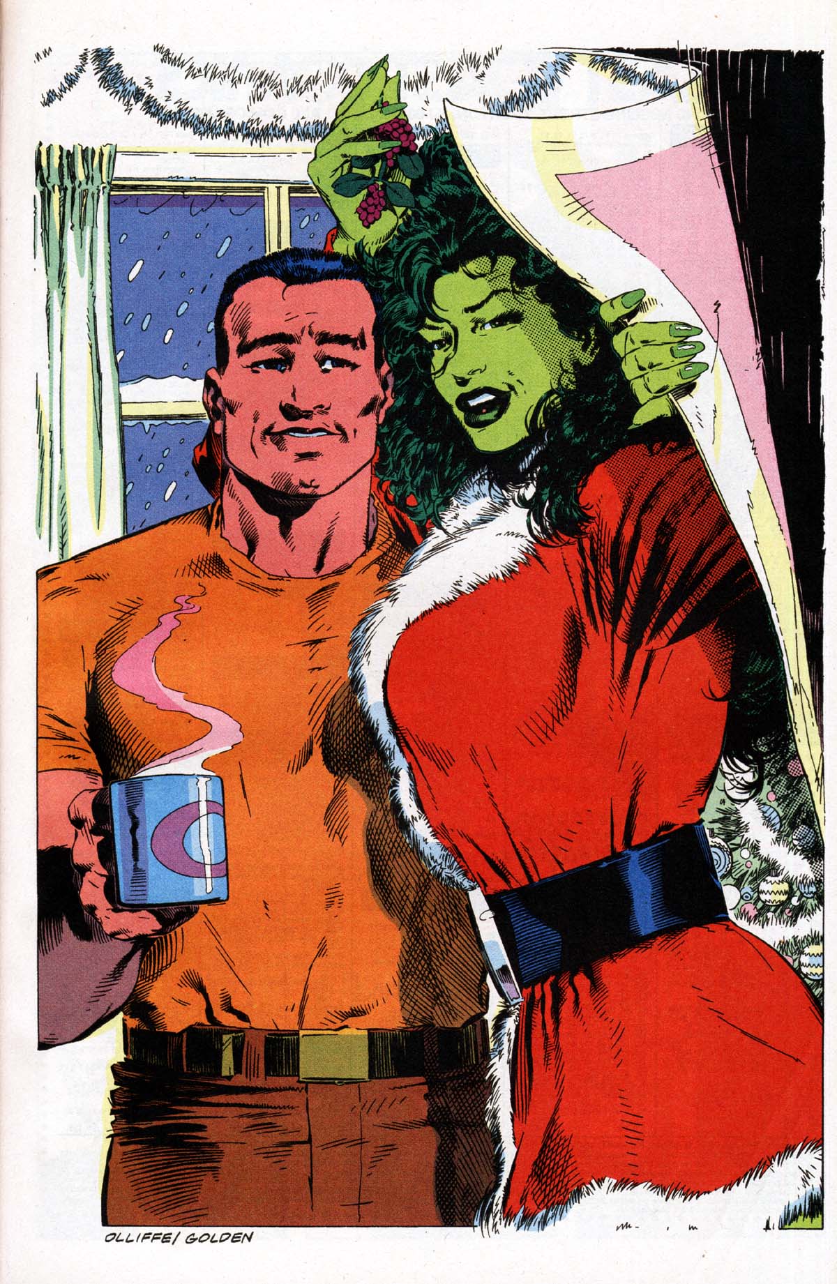 Read online Marvel Holiday Special (1991) comic -  Issue #1993 - 15