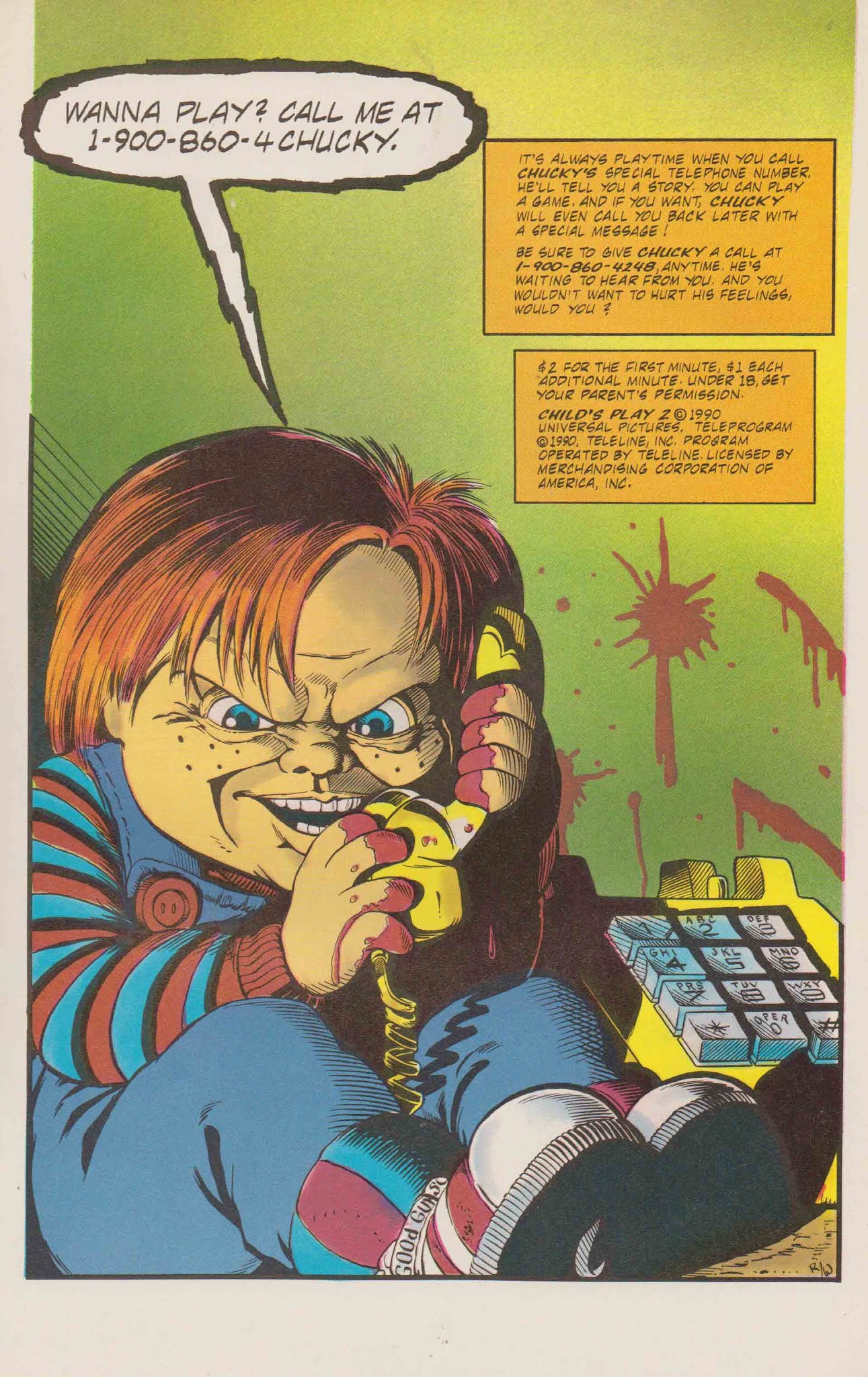 Read online Child's Play 2 The Official Movie Adaptation comic -  Issue #1 - 19