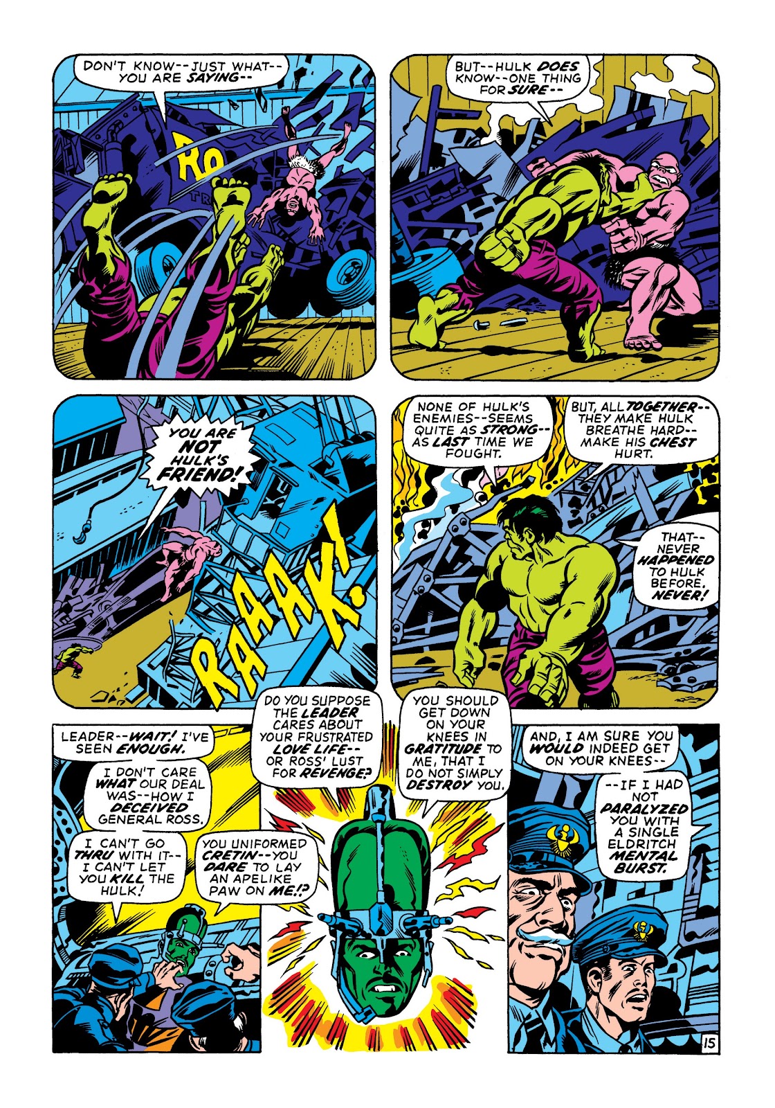 Marvel Masterworks: The Incredible Hulk issue TPB 7 (Part 2) - Page 1