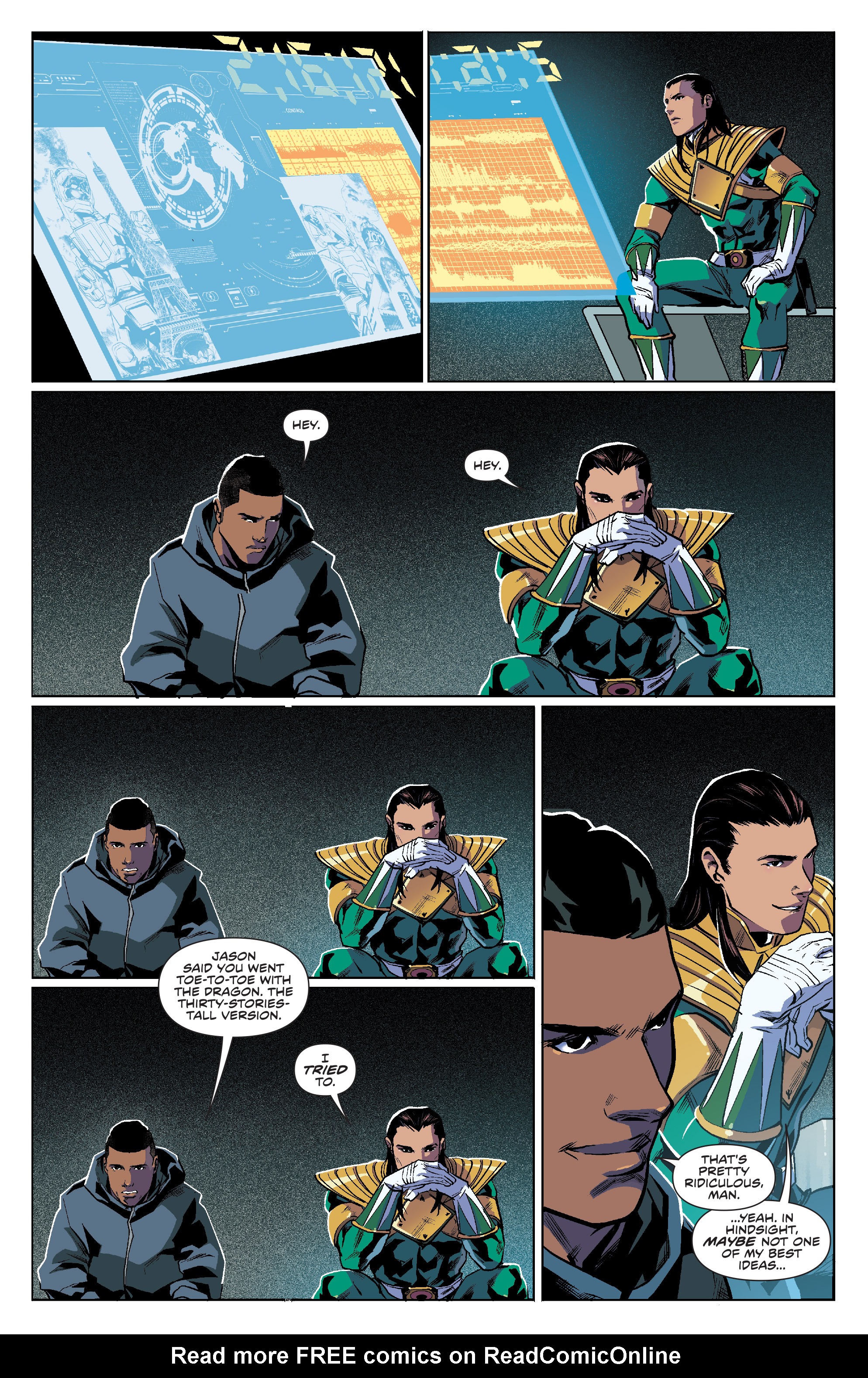 Read online Mighty Morphin Power Rangers comic -  Issue #8 - 18