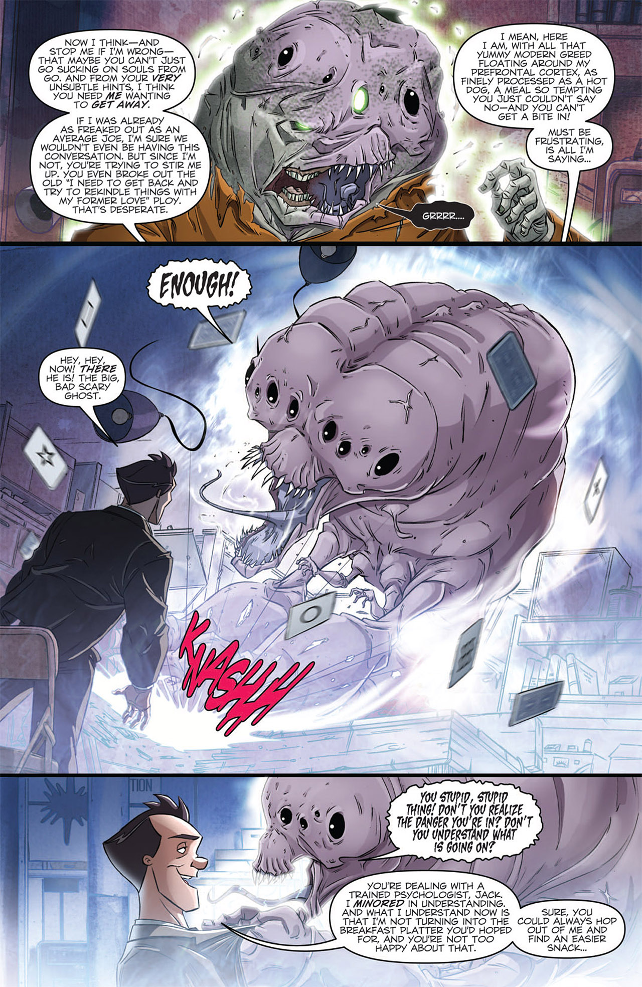 Read online Ghostbusters (2011) comic -  Issue #7 - 19