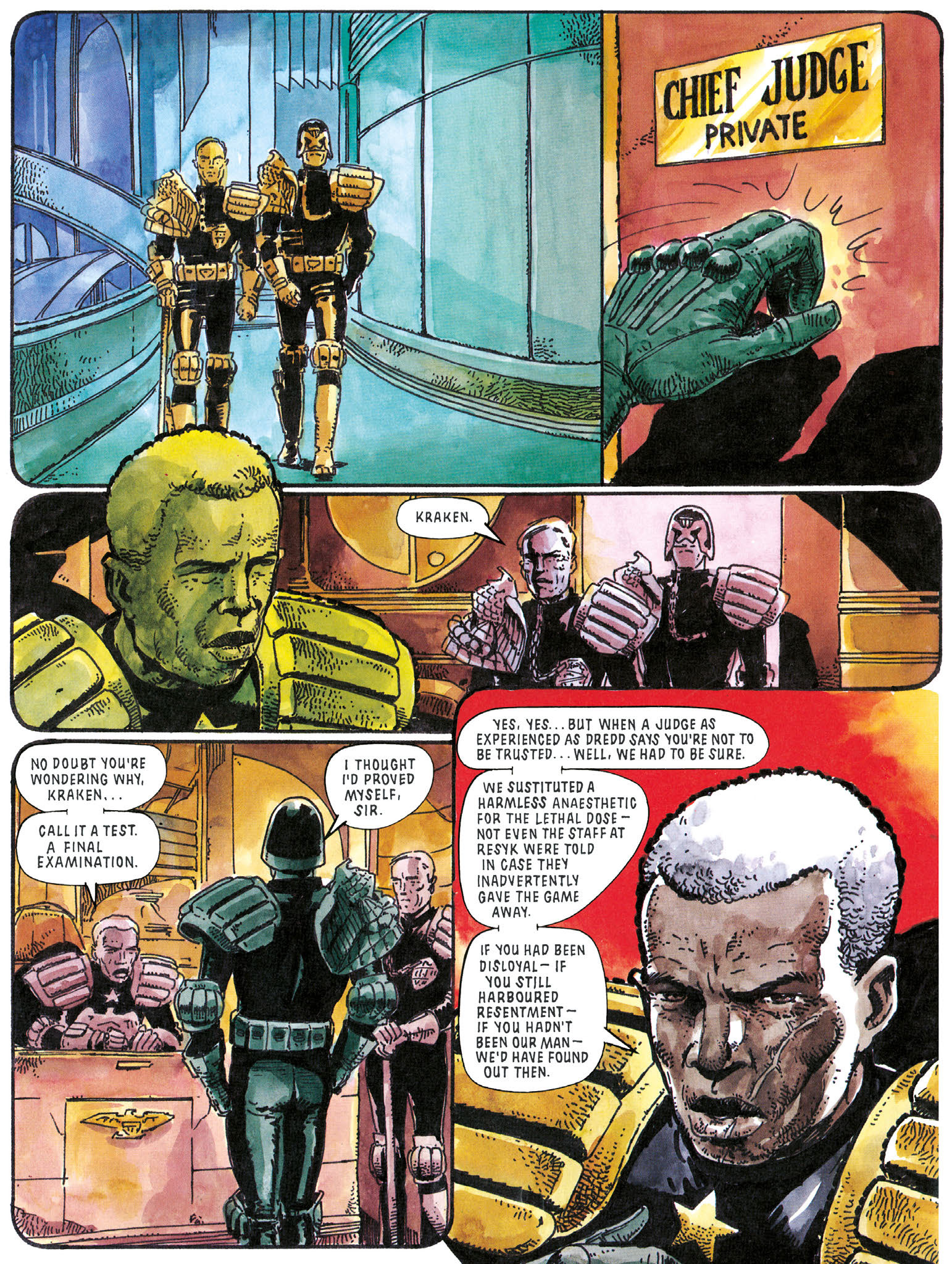 Read online Essential Judge Dredd: Necropolis comic -  Issue # TPB (Part 1) - 17