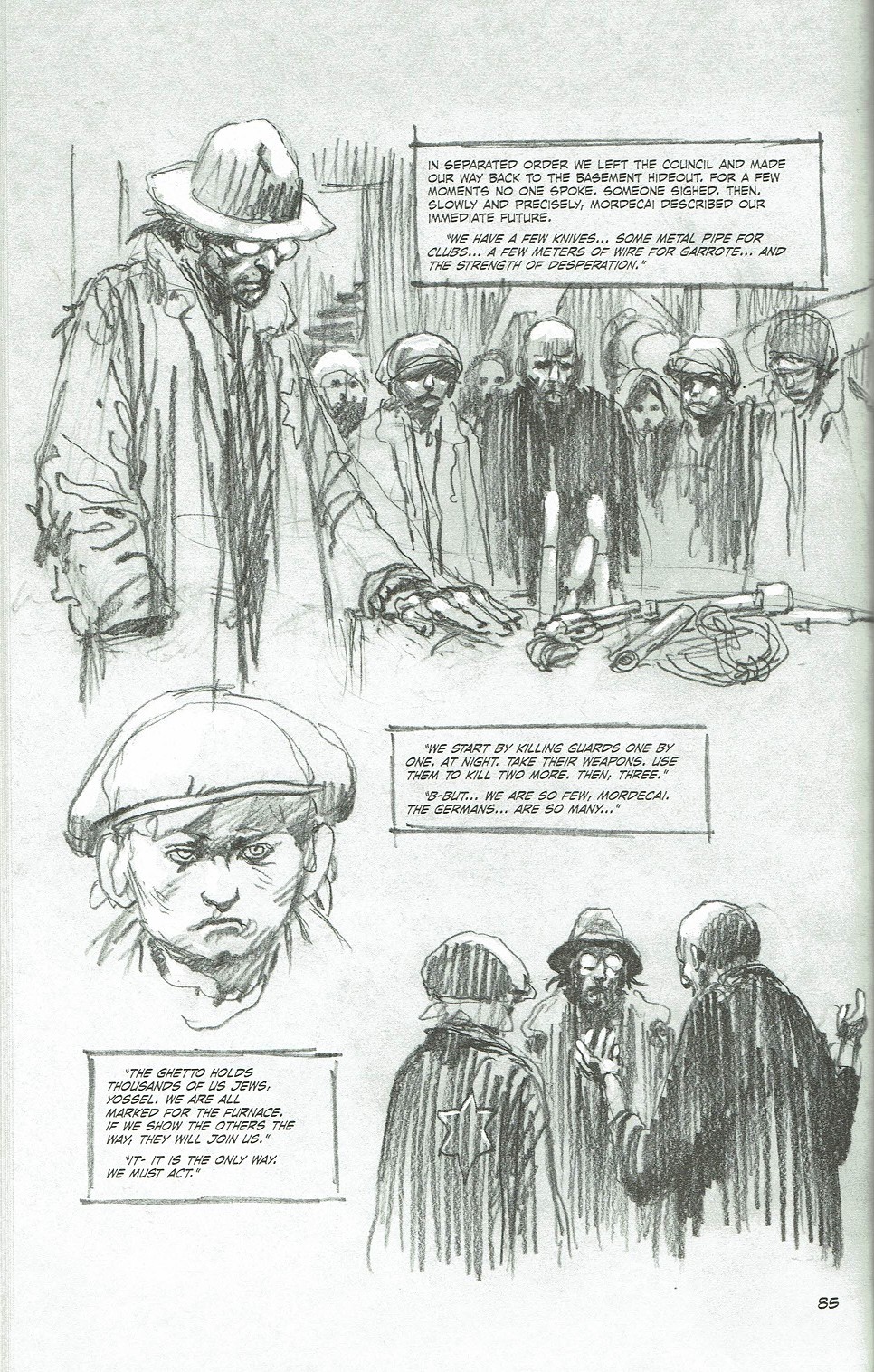 Read online Yossel: April 19, 1943 comic -  Issue # TPB - 94
