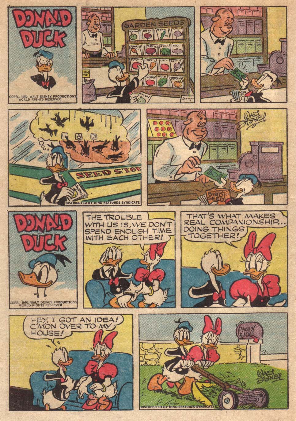 Read online Walt Disney's Comics and Stories comic -  Issue #165 - 36