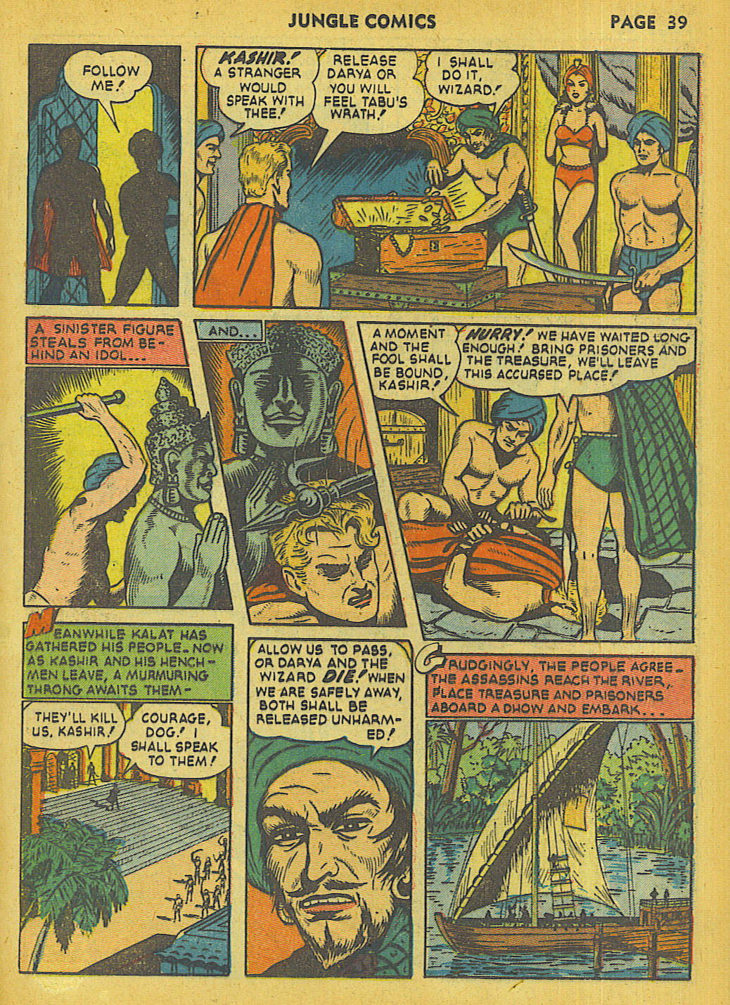 Read online Jungle Comics comic -  Issue #27 - 41