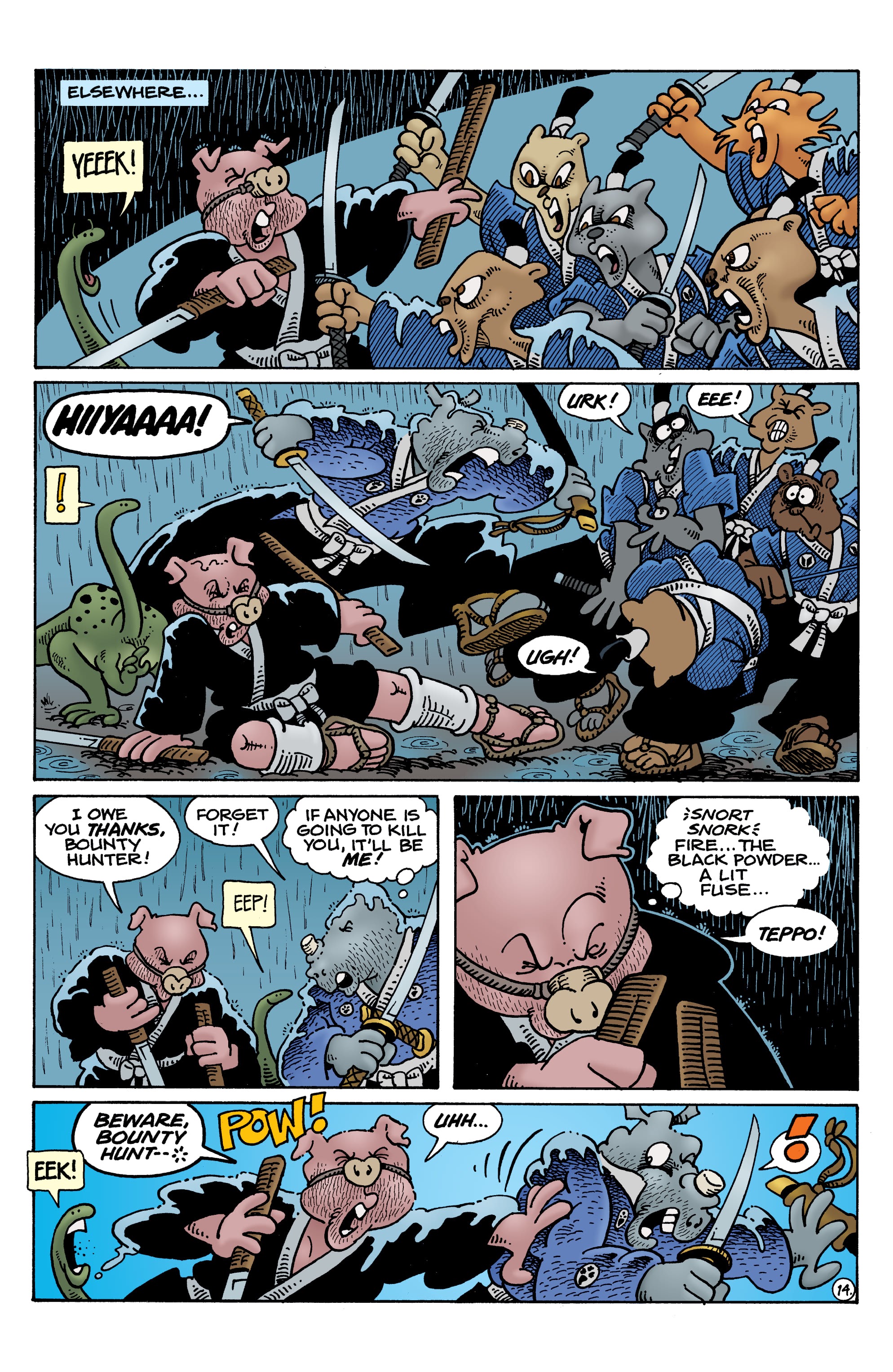 Read online Usagi Yojimbo: The Dragon Bellow Conspiracy comic -  Issue #5 - 15