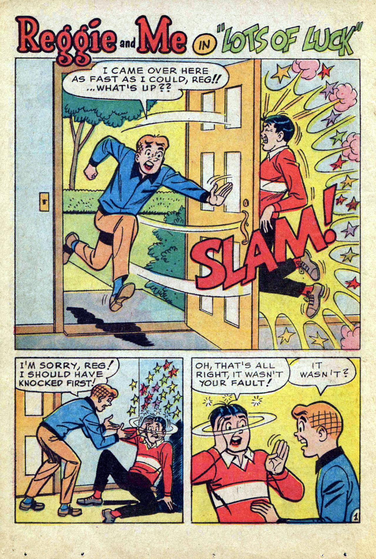 Read online Reggie and Me (1966) comic -  Issue #26 - 20