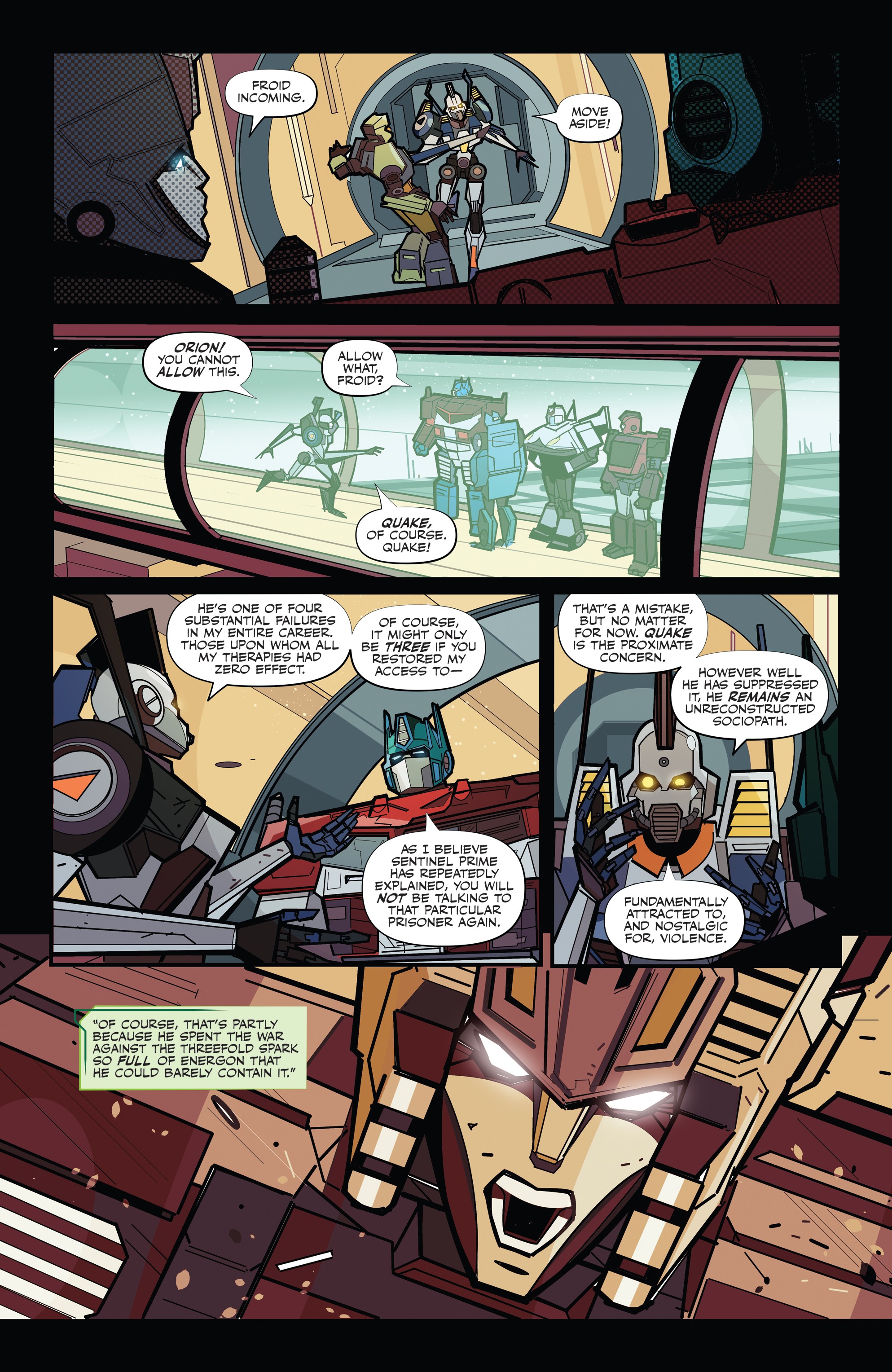 Read online Transformers (2019) comic -  Issue #3 - 8