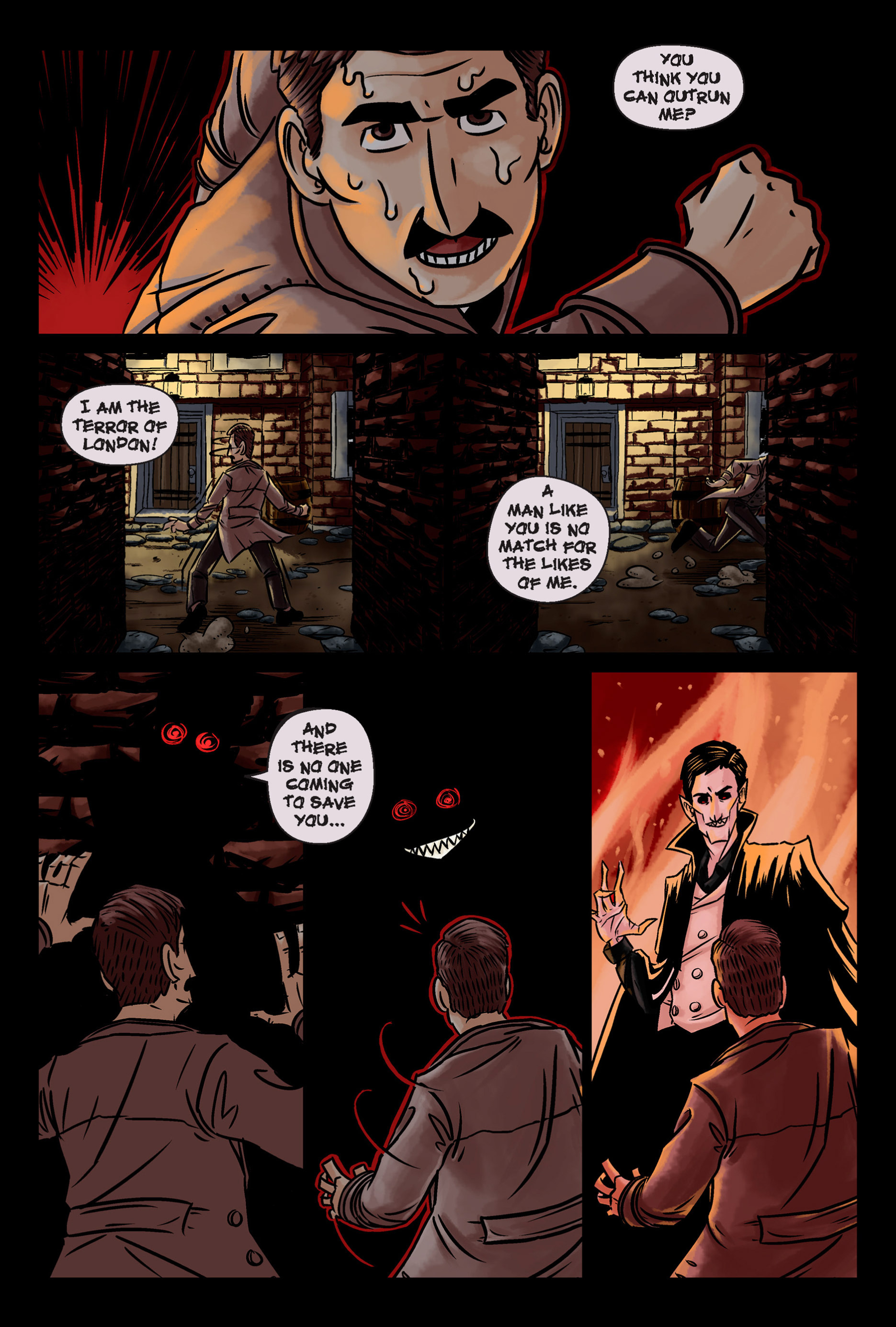 Read online Spring-Heeled Jack comic -  Issue #3 - 4