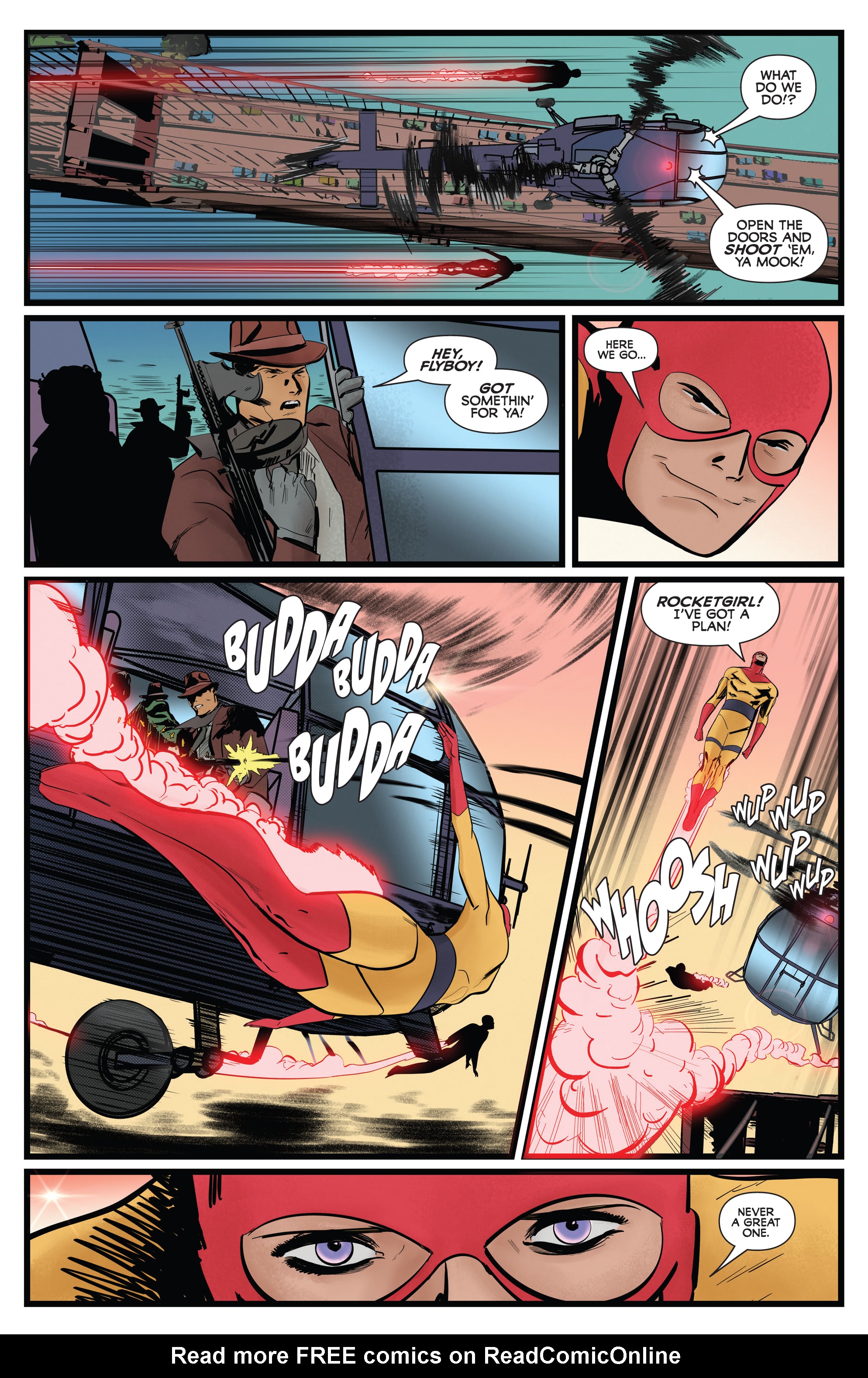 Read online Rocketman and Rocketgirl comic -  Issue # Full - 7