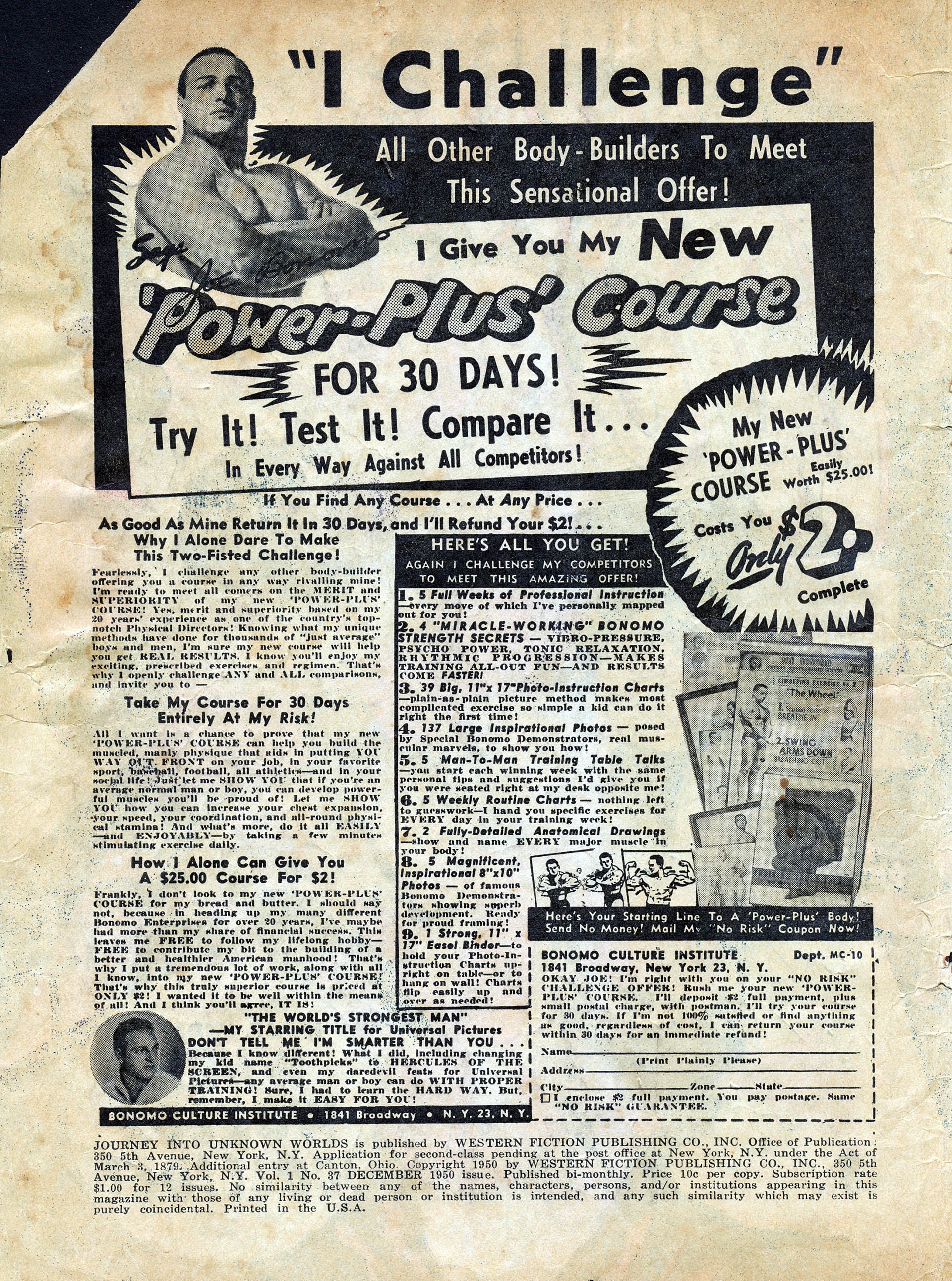 Read online Journey Into Unknown Worlds (1950) comic -  Issue #37 - 2