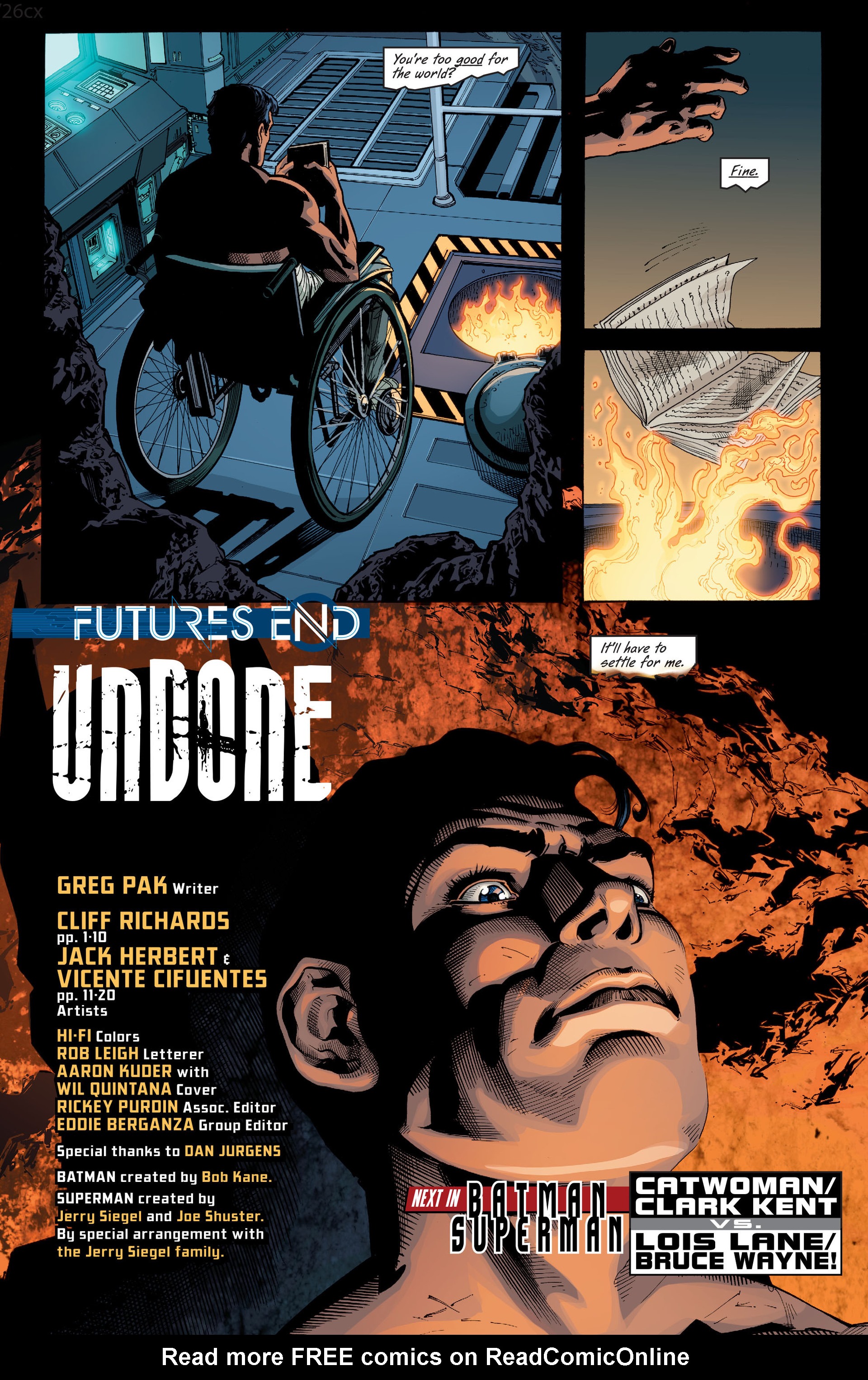 Read online Batman/Superman: Futures End comic -  Issue # Full - 20