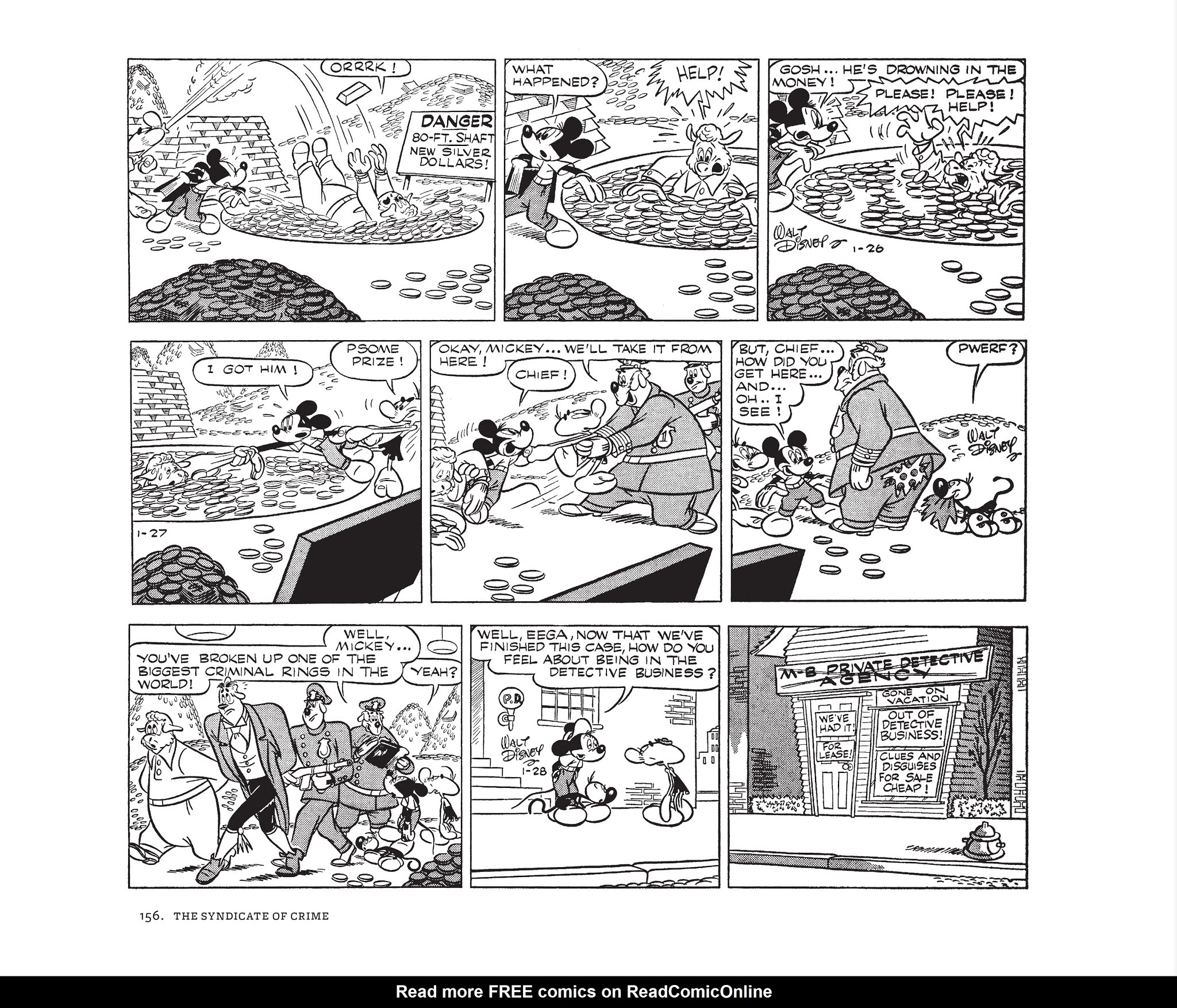 Read online Walt Disney's Mickey Mouse by Floyd Gottfredson comic -  Issue # TPB 10 (Part 2) - 56