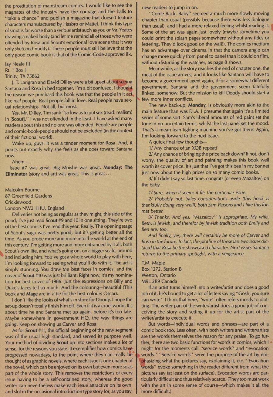 Read online Scout comic -  Issue #14 - 21