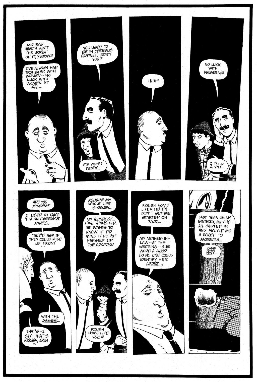 Read online Cerebus comic -  Issue #0 - 18