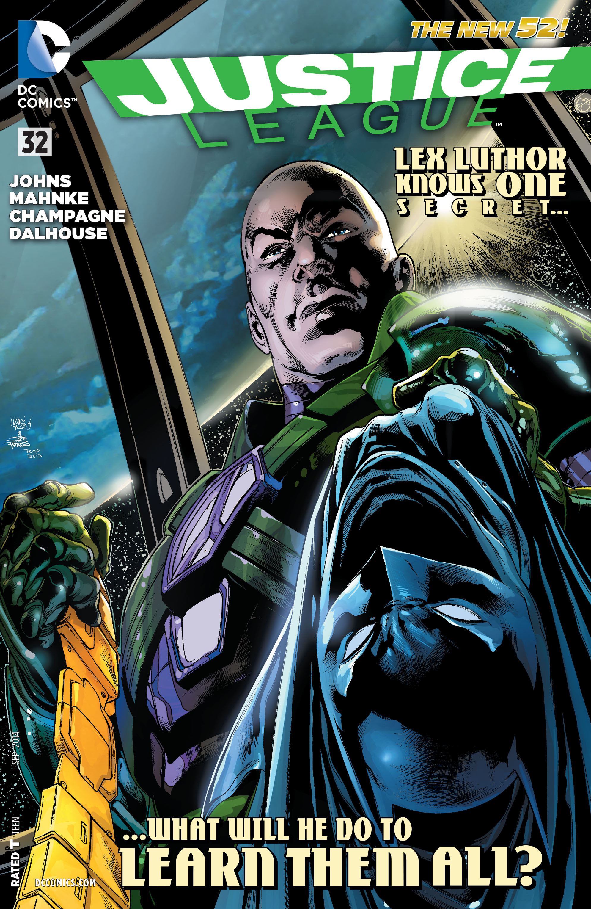 Read online Justice League (2011) comic -  Issue #32 - 1