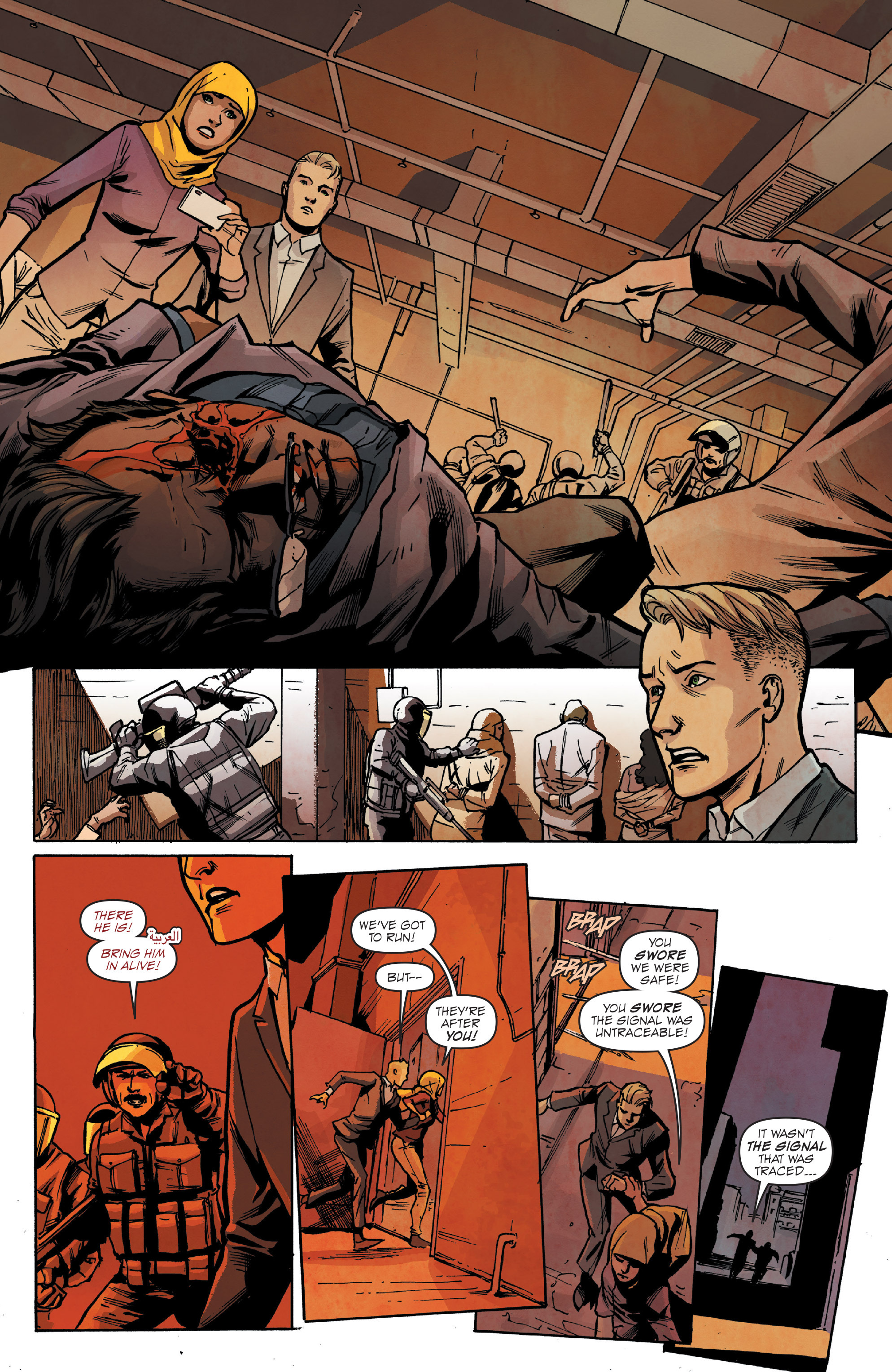 Read online Hacktivist comic -  Issue #3 - 22