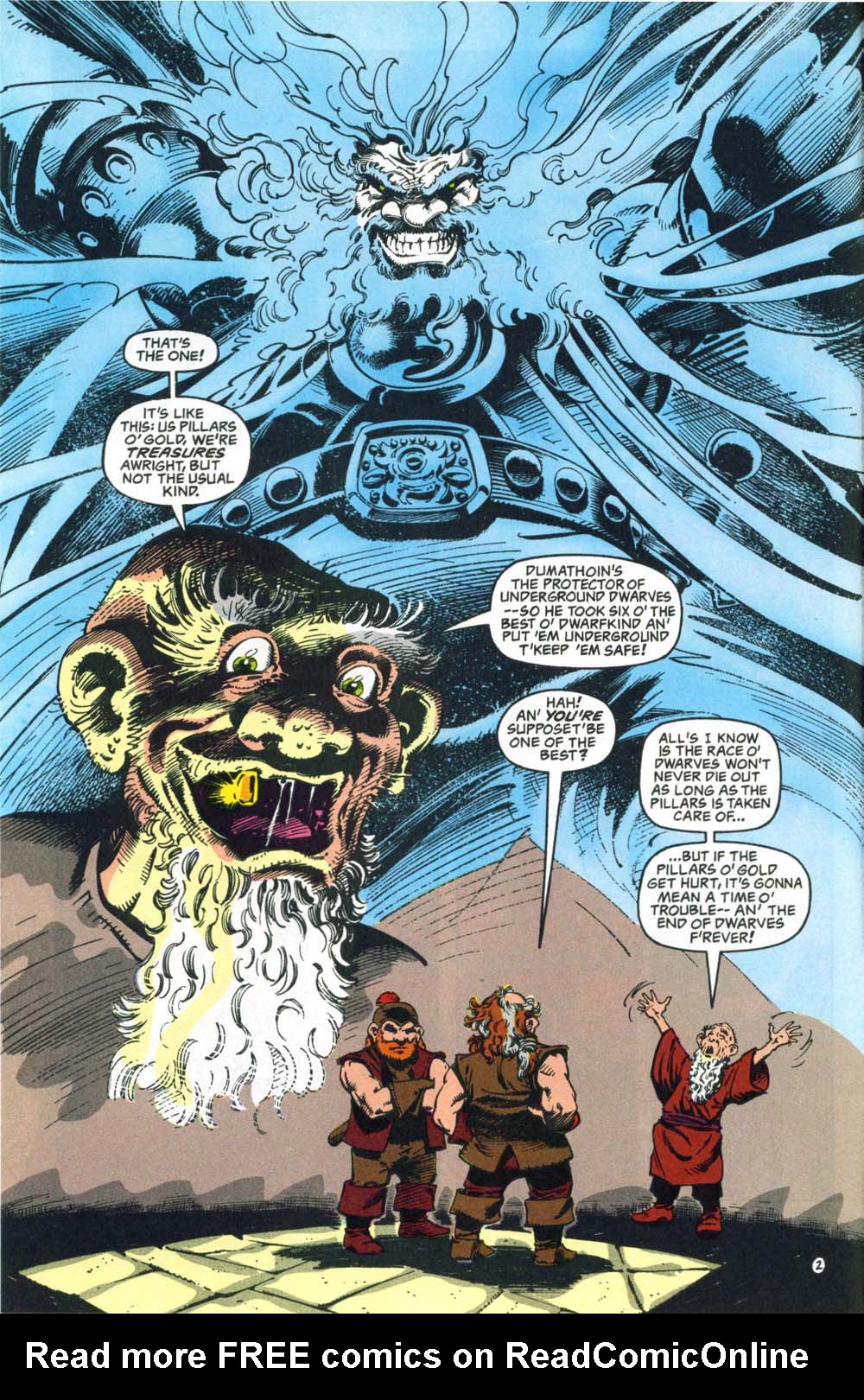 Read online Advanced Dungeons & Dragons comic -  Issue #32 - 3