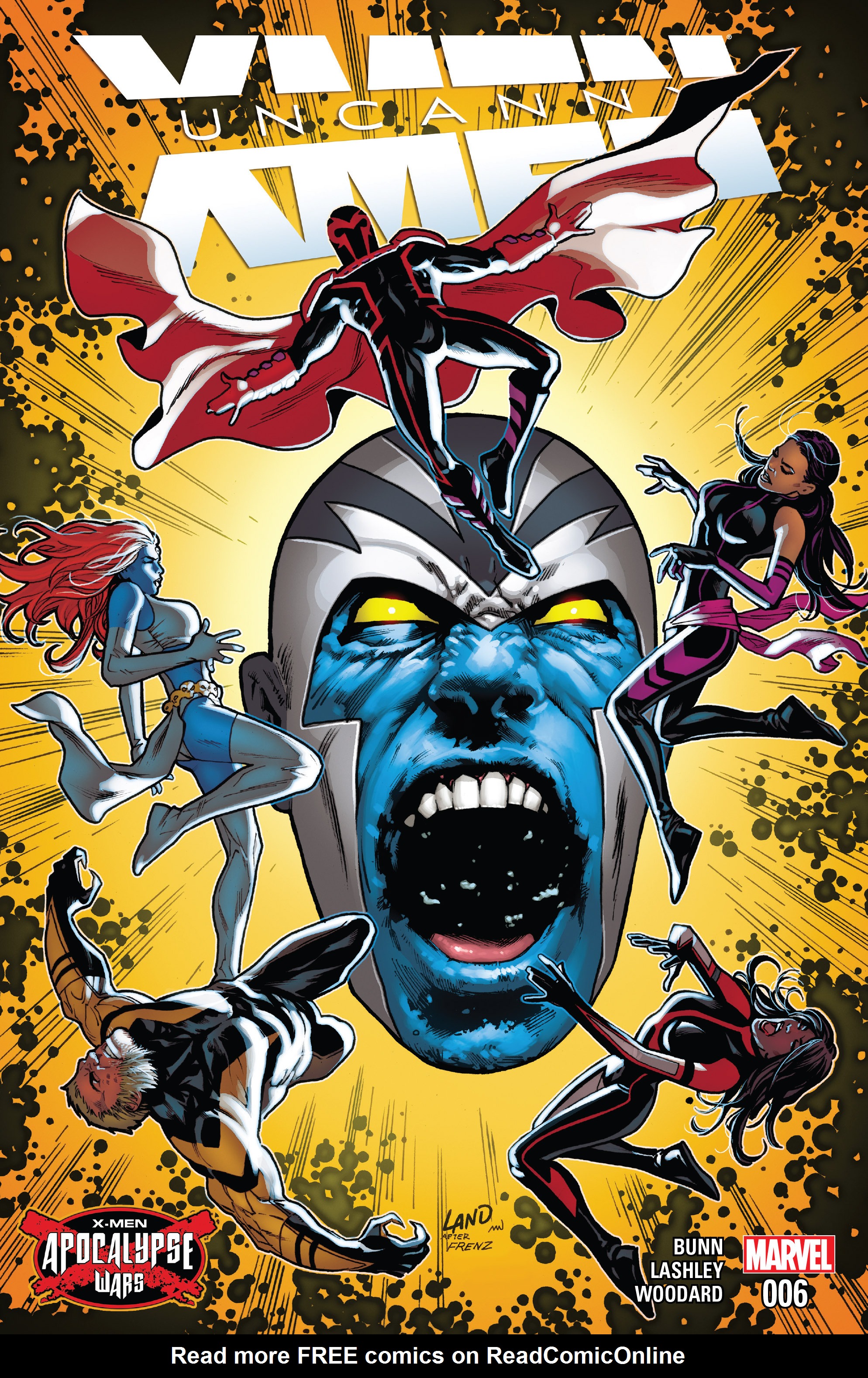 Read online X-Men: Apocalypse Wars comic -  Issue # TPB 1 - 121