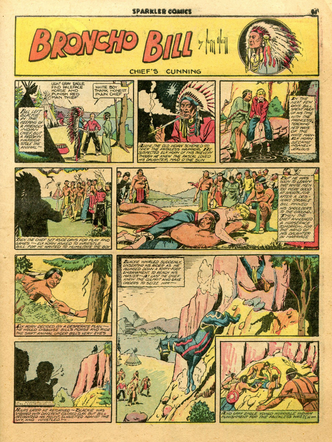 Read online Sparkler Comics comic -  Issue #23 - 49