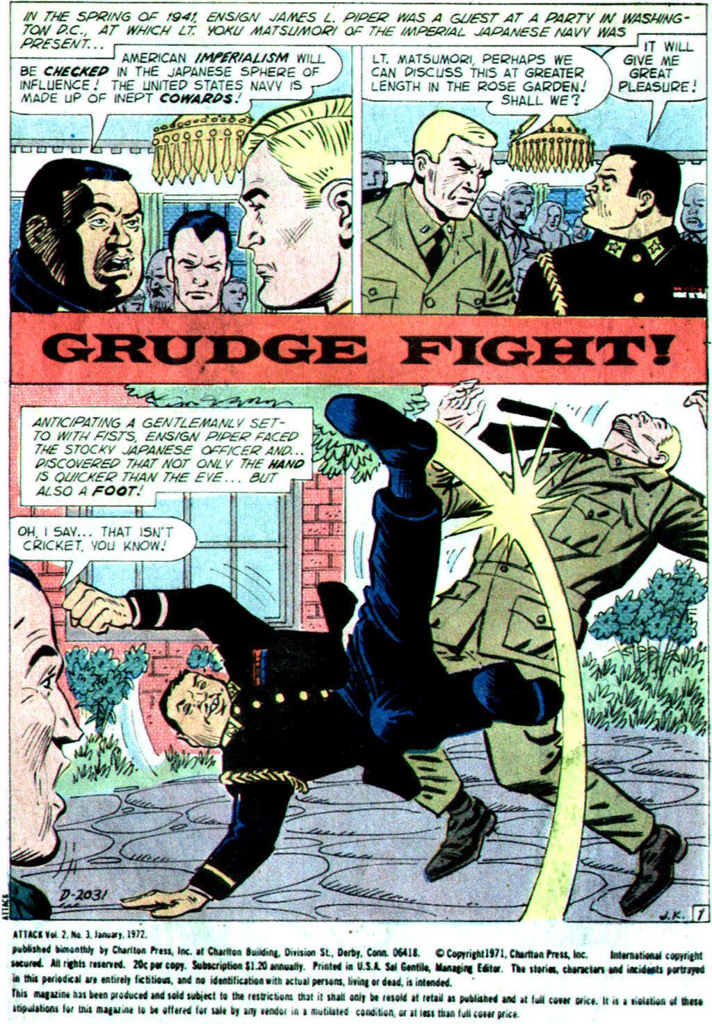 Read online Attack (1971) comic -  Issue #3 - 3