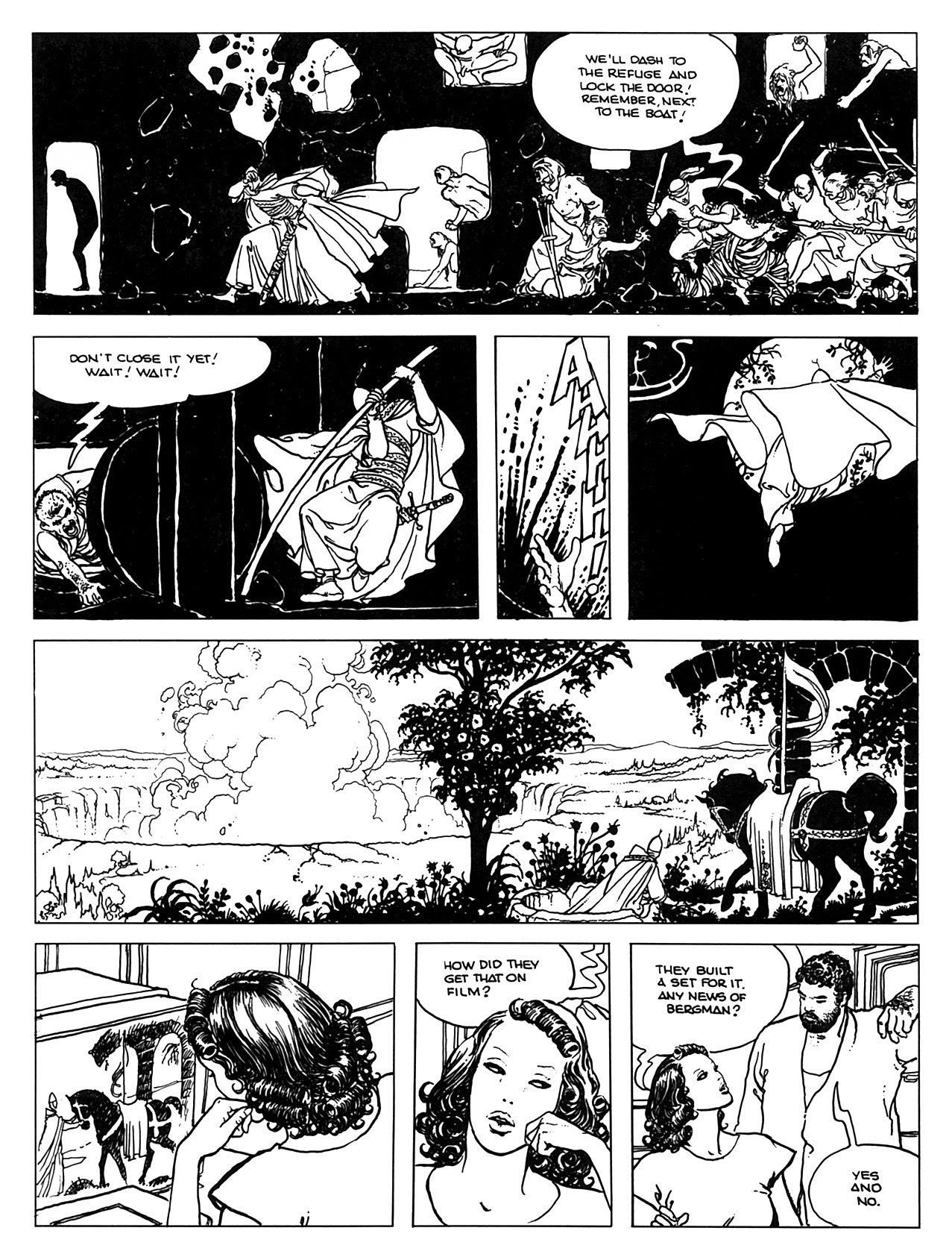 Read online Perchance to dream - The Indian adventures of Giuseppe Bergman comic -  Issue # TPB - 55