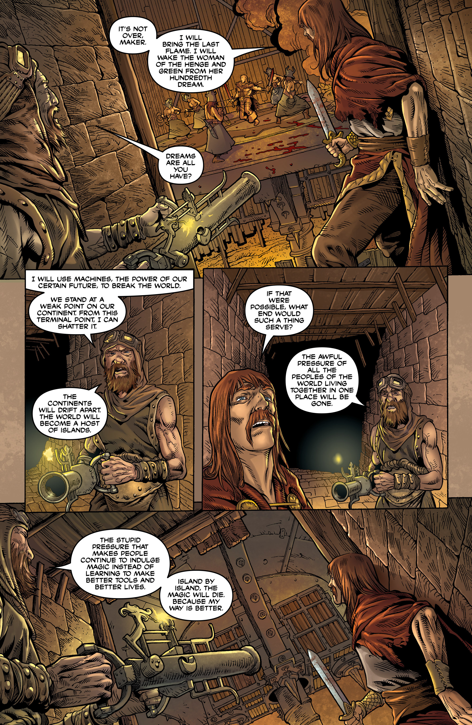 Read online Wolfskin: Hundredth Dream comic -  Issue #6 - 13