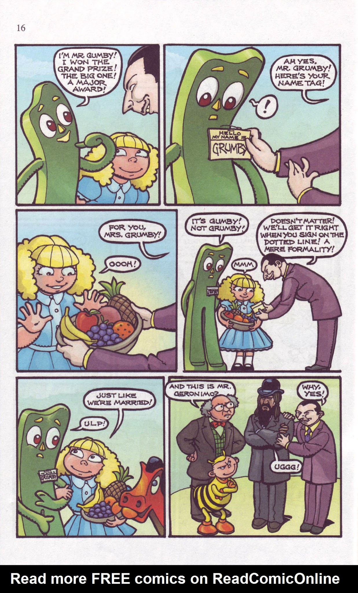 Read online Gumby (2006) comic -  Issue #3 - 18