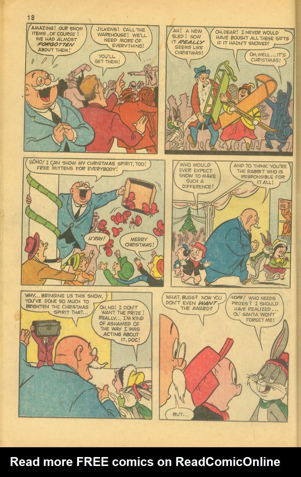 Read online Bugs Bunny's Christmas Funnies comic -  Issue # TPB 7 - 20