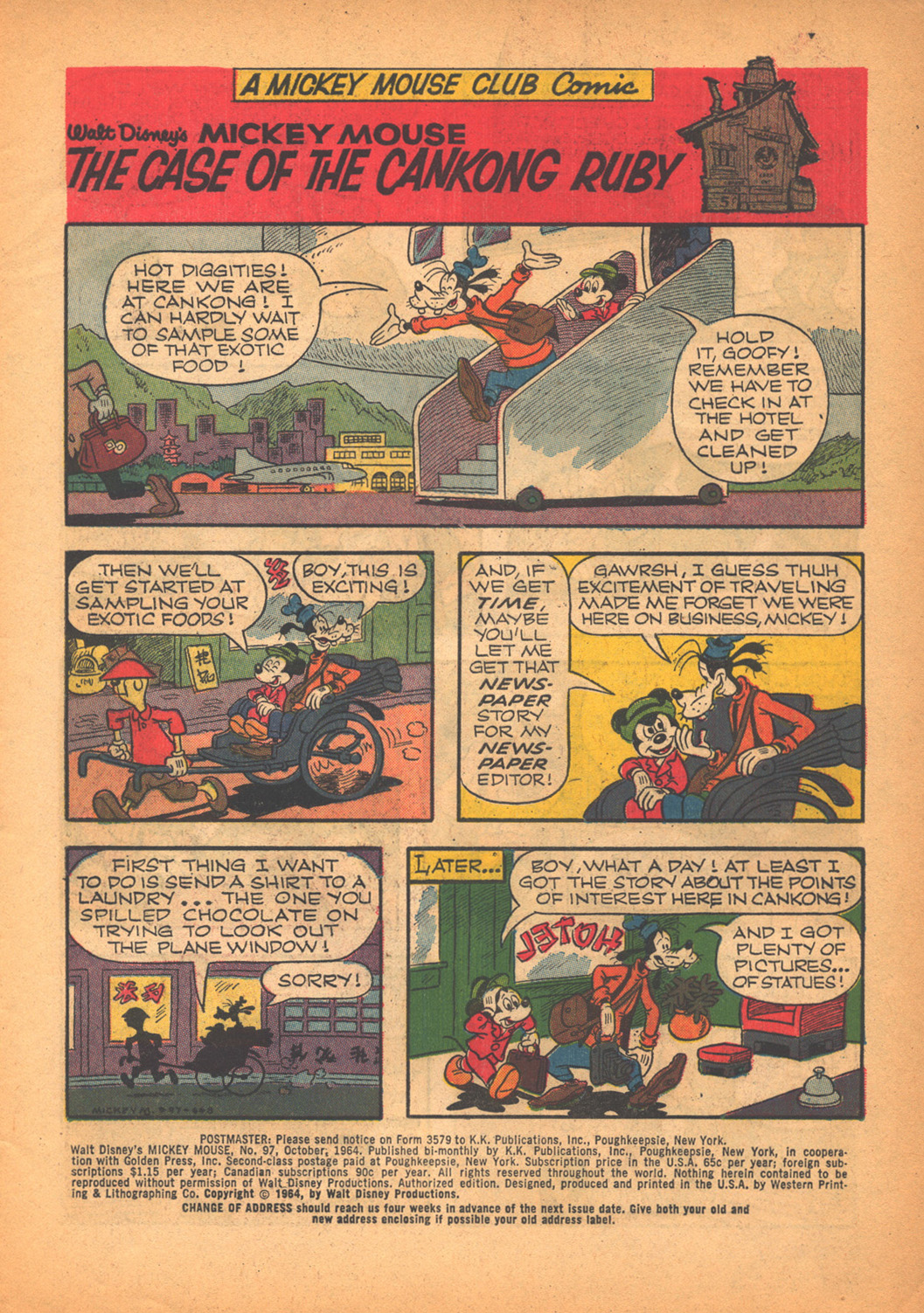 Read online Walt Disney's Mickey Mouse comic -  Issue #97 - 3