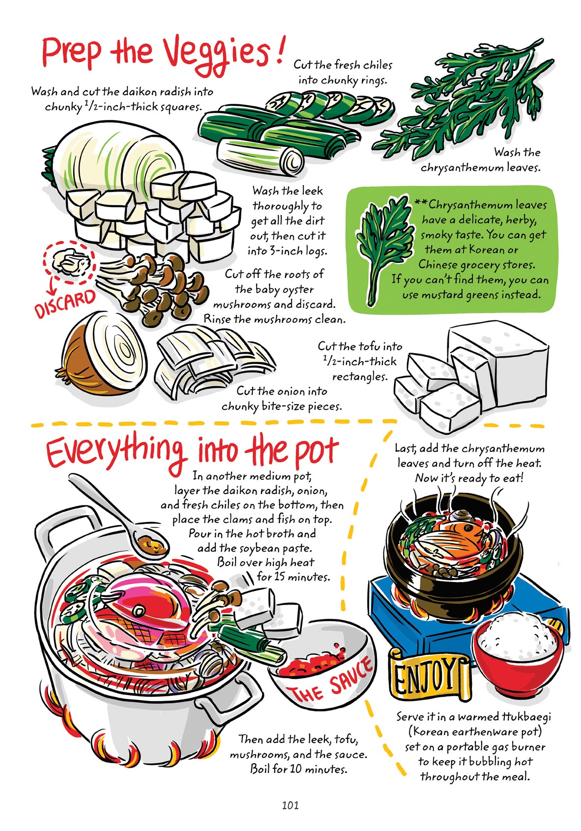 Read online Cook Korean! A Comic Book With Recipes comic -  Issue # TPB (Part 2) - 2