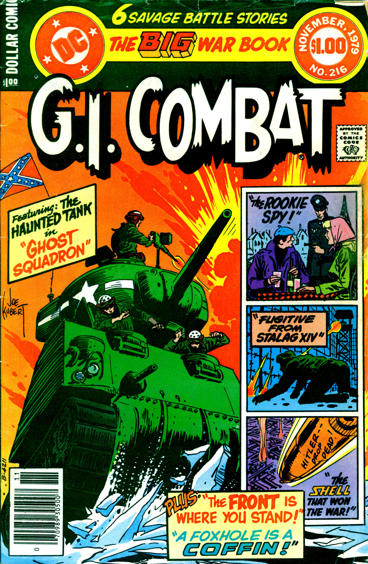 Read online G.I. Combat (1952) comic -  Issue #216 - 1
