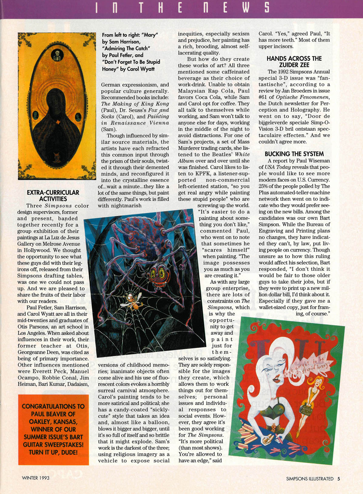 Read online Simpsons Illustrated (1991) comic -  Issue #8 - 7