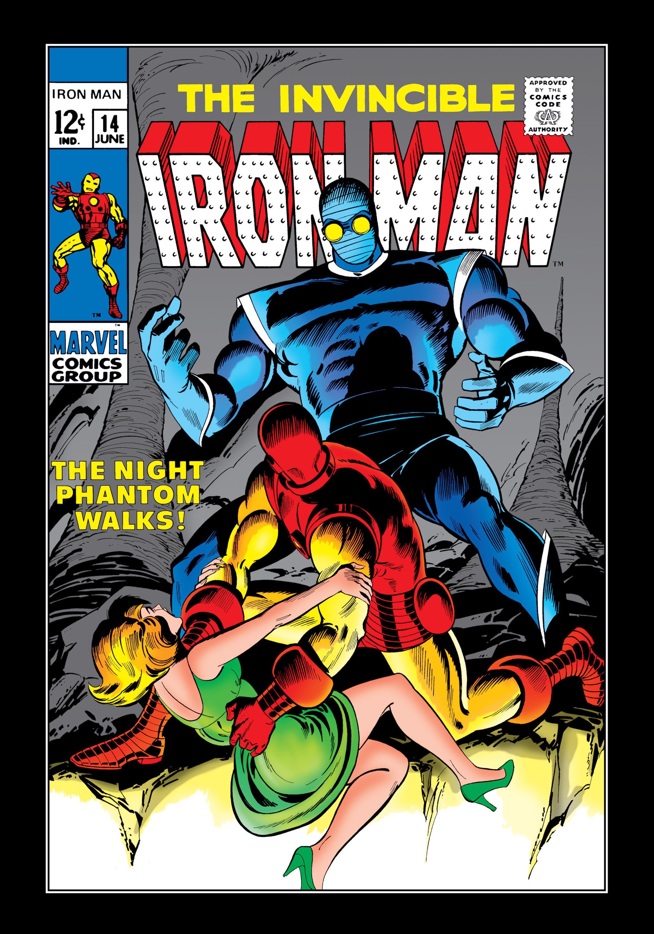 Read online Marvel Masterworks: The Invincible Iron Man comic -  Issue # TPB 6 (Part 1) - 6