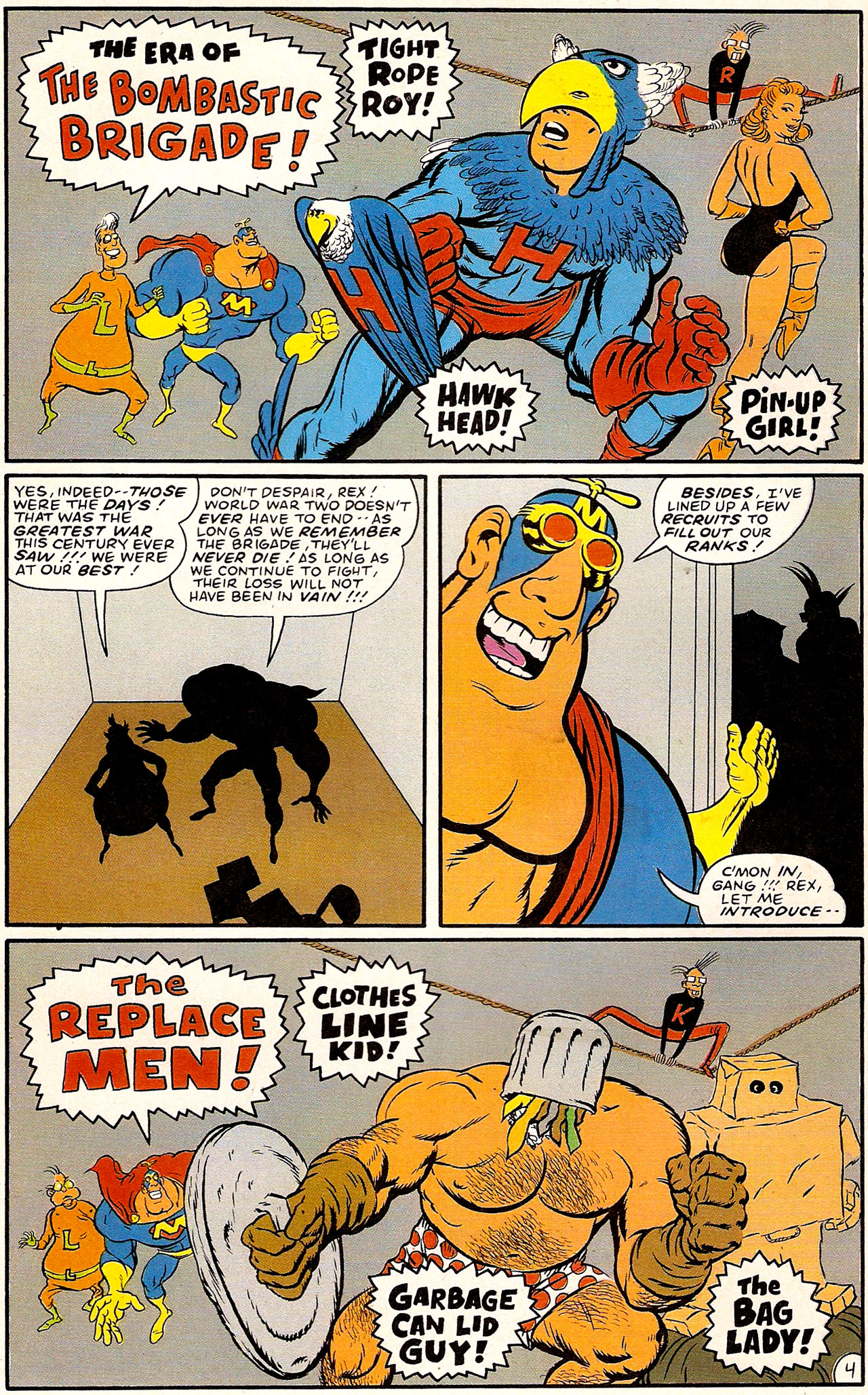 Read online The Return Of Megaton Man comic -  Issue #3 - 6