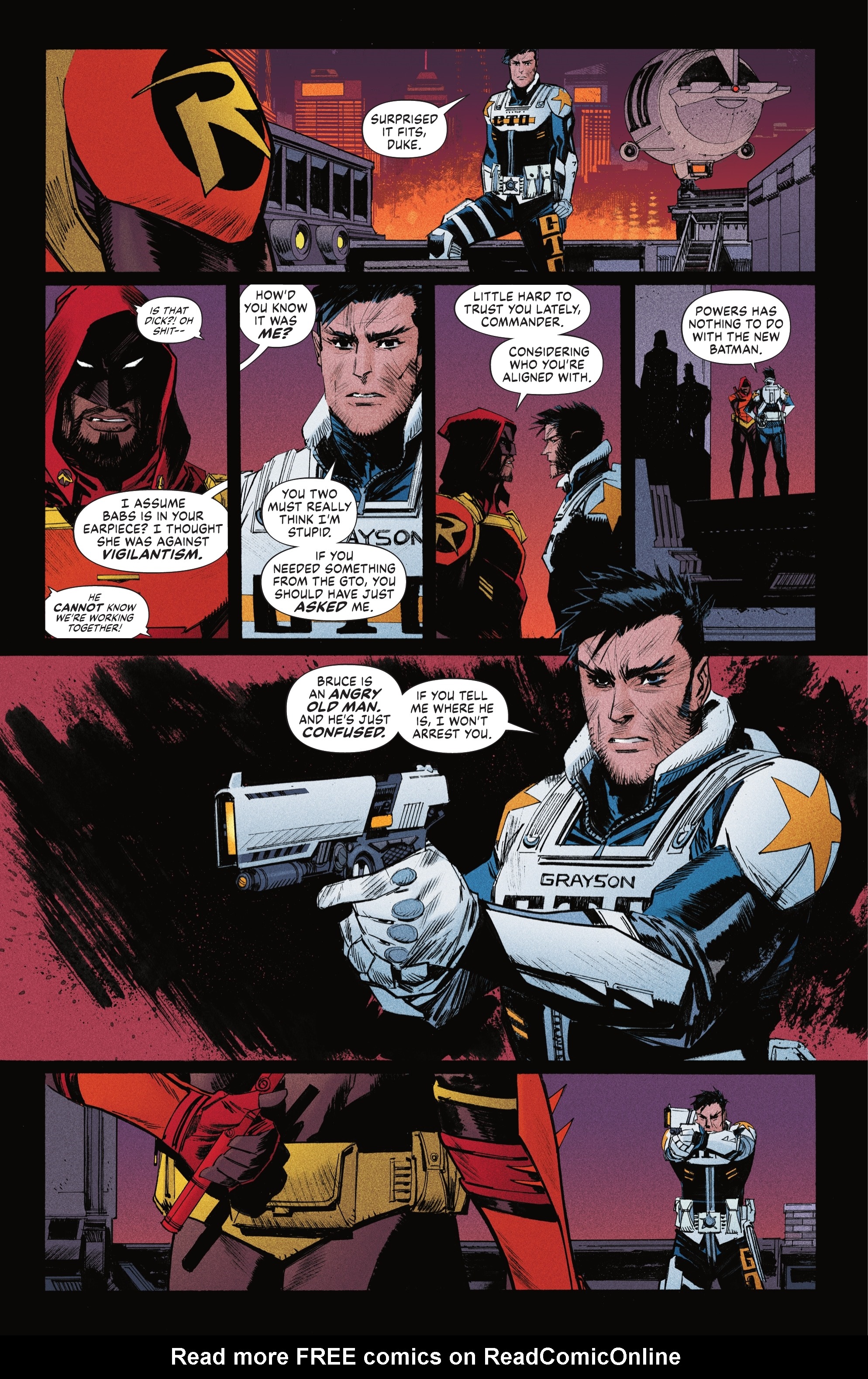 Read online Batman: Beyond the White Knight comic -  Issue #4 - 18