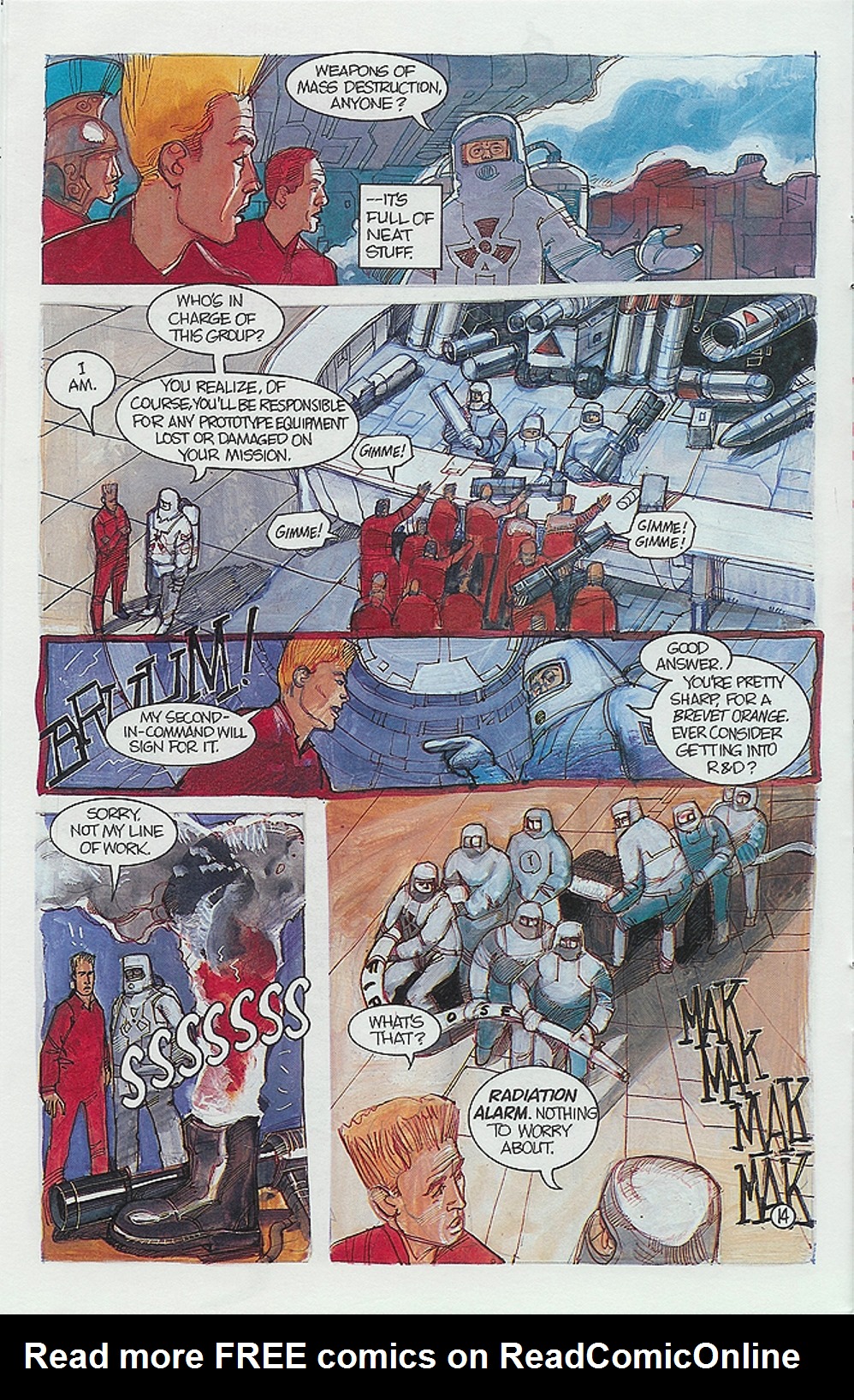 Read online Paranoia comic -  Issue #4 - 16