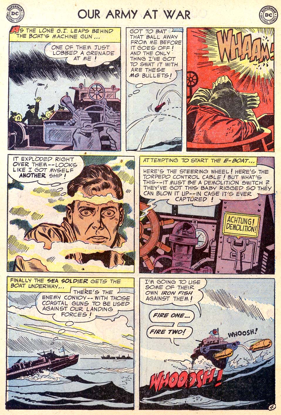 Read online Our Army at War (1952) comic -  Issue #32 - 30