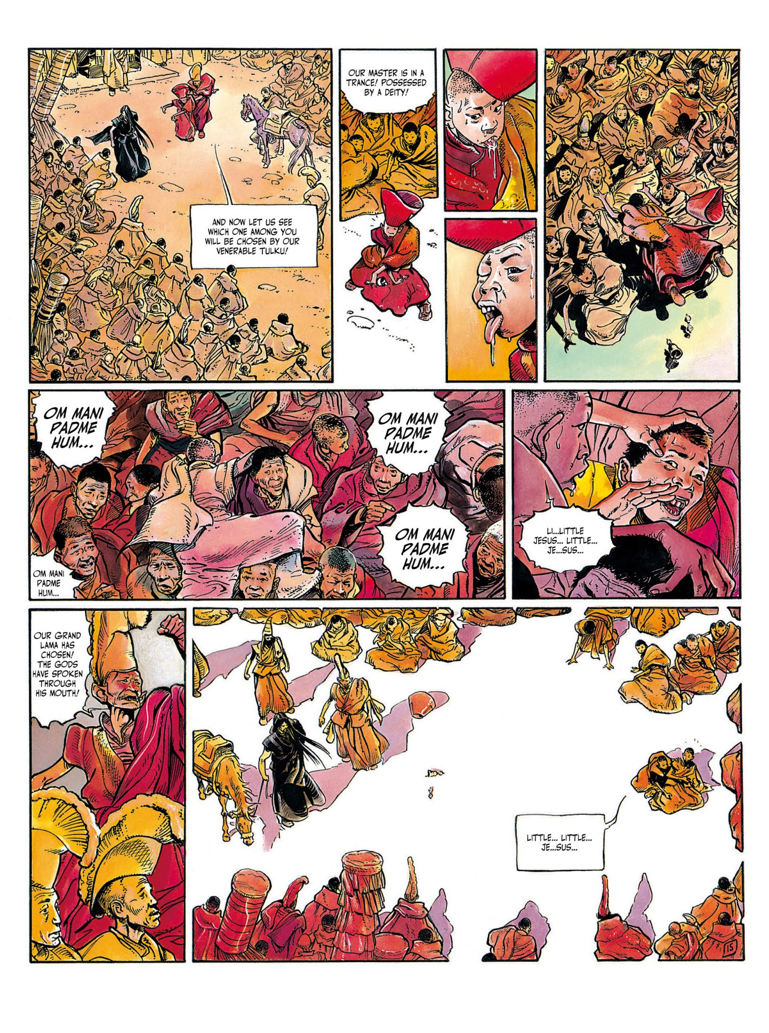 Read online The White Lama comic -  Issue #2 - 19