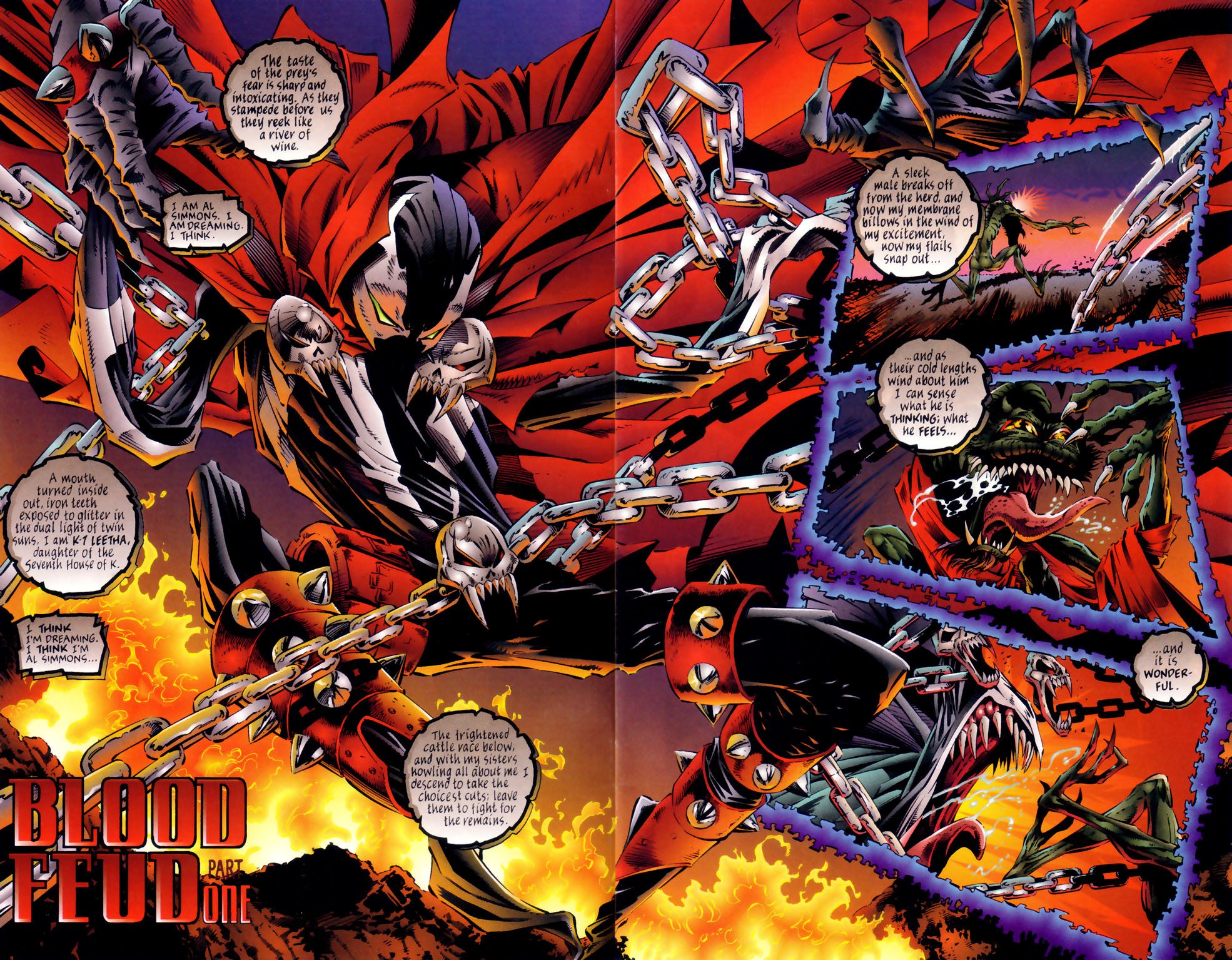 Read online Spawn: Blood Feud comic -  Issue #1 - 6