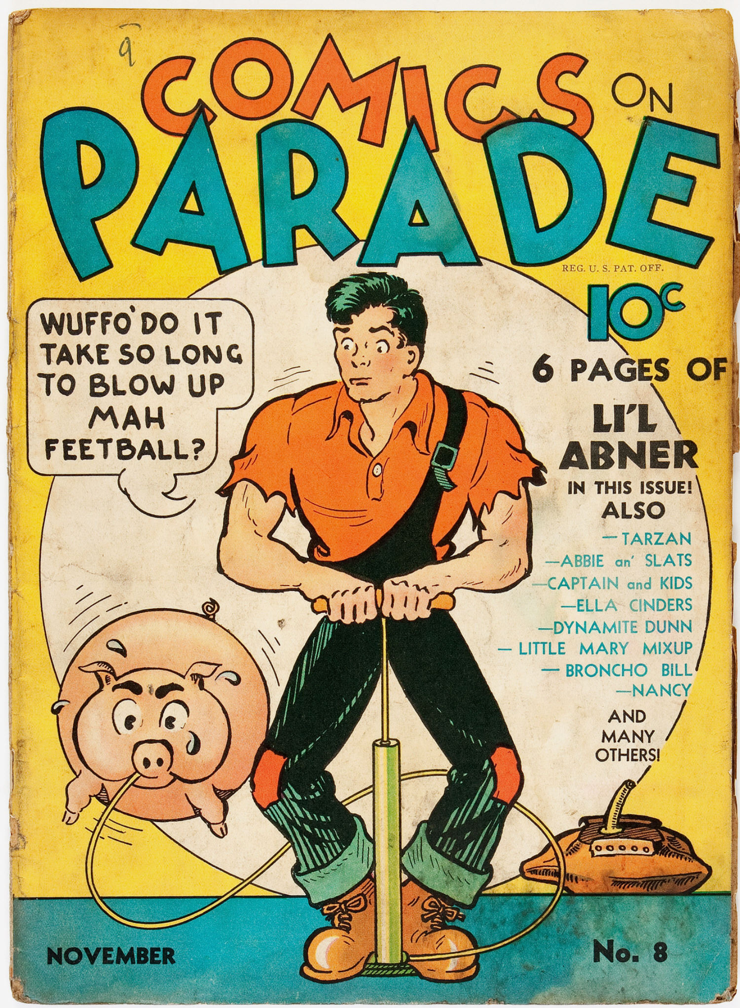 Read online Comics on Parade comic -  Issue #8 - 1