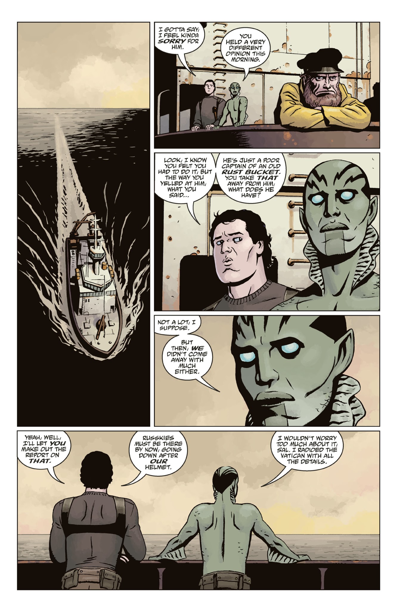 Read online Abe Sapien: The Devil Does Not Jest and Other Stories comic -  Issue # TPB - 77