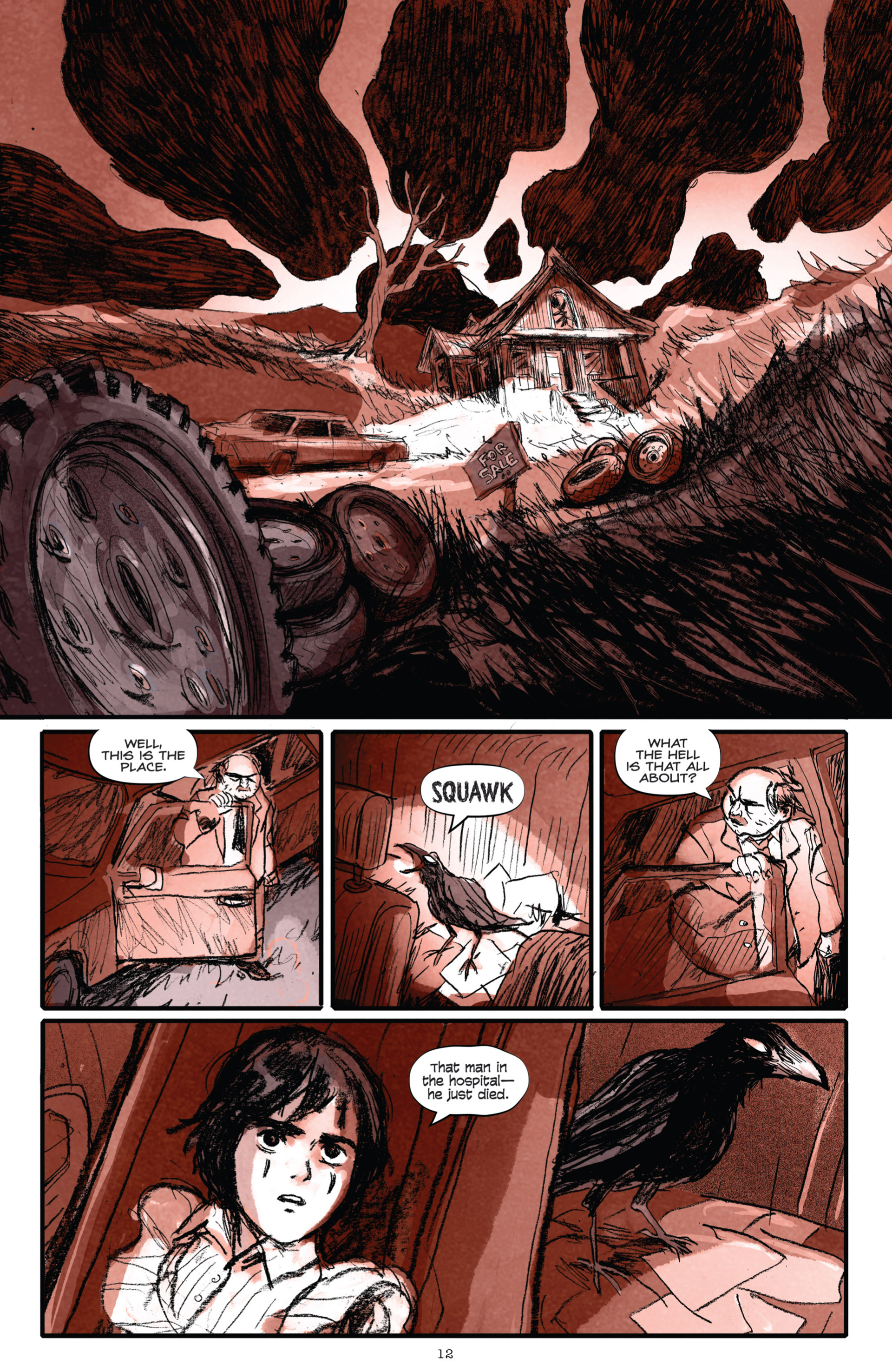 Read online The Crow: Curare comic -  Issue #3 - 15
