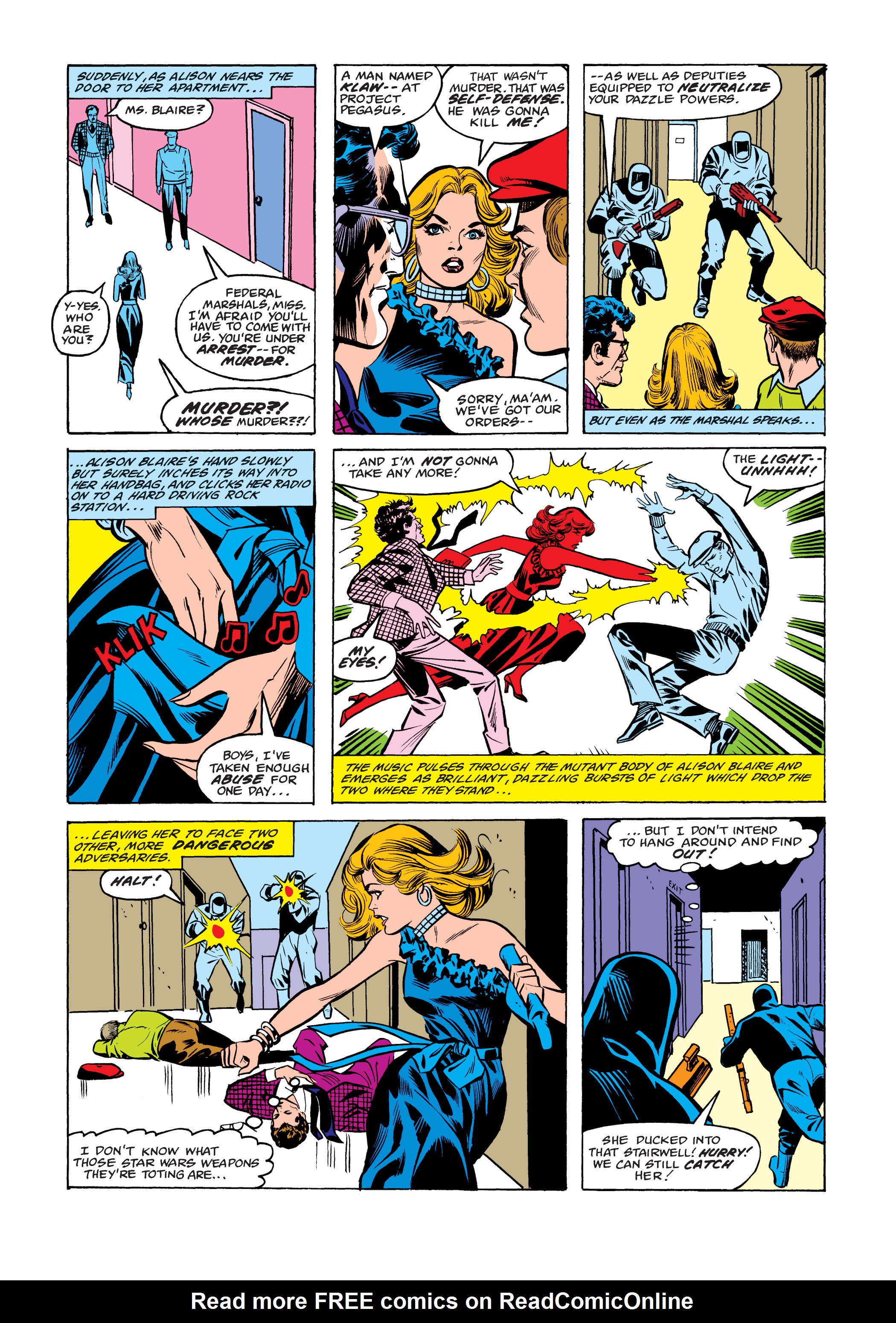 Read online Marvel Masterworks: Dazzler comic -  Issue # TPB 1 (Part 4) - 44