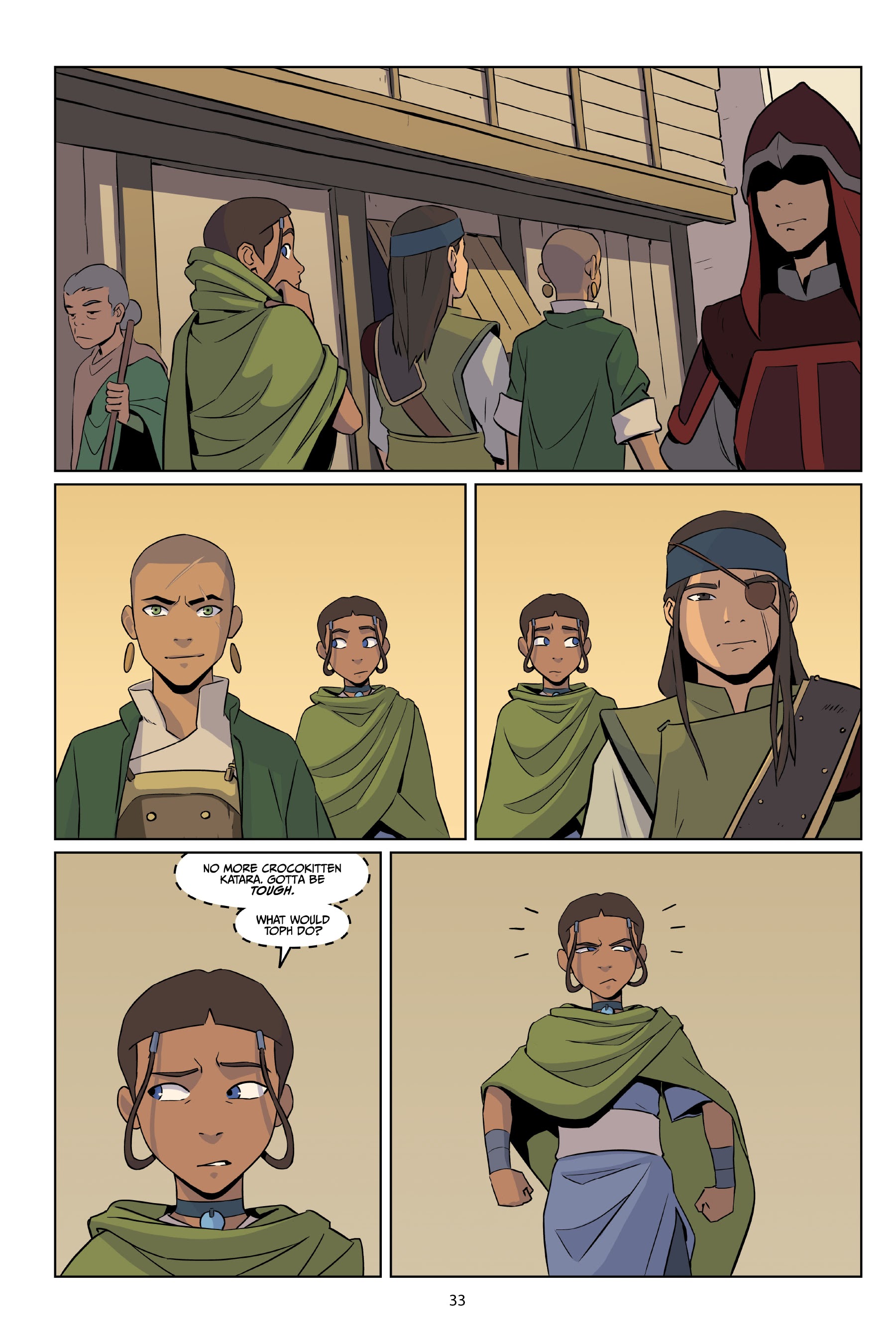 Read online Avatar: The Last Airbender—Katara and the Pirate's Silver comic -  Issue # TPB - 34