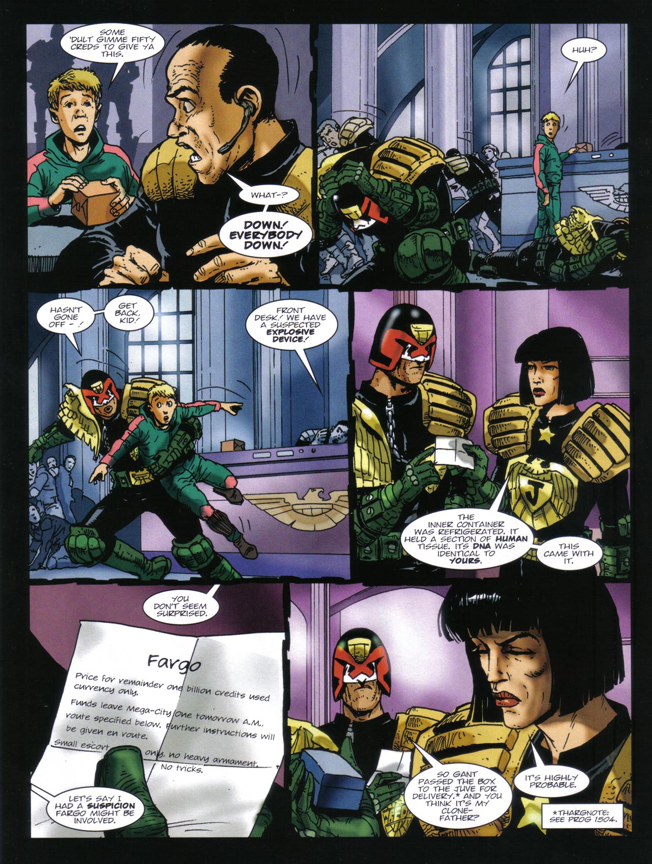 Read online Judge Dredd Origins comic -  Issue # TPB - 6