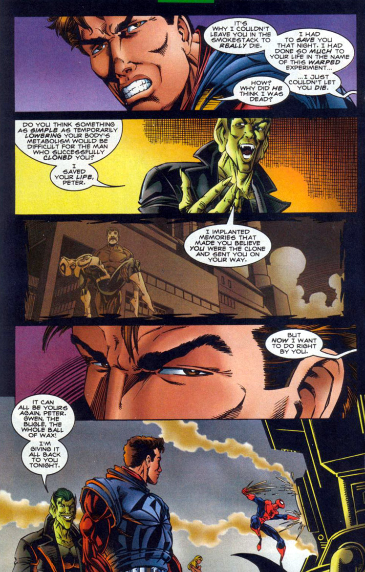 Read online Spider-Man (1990) comic -  Issue #56 - Truths & Deceptions - 12